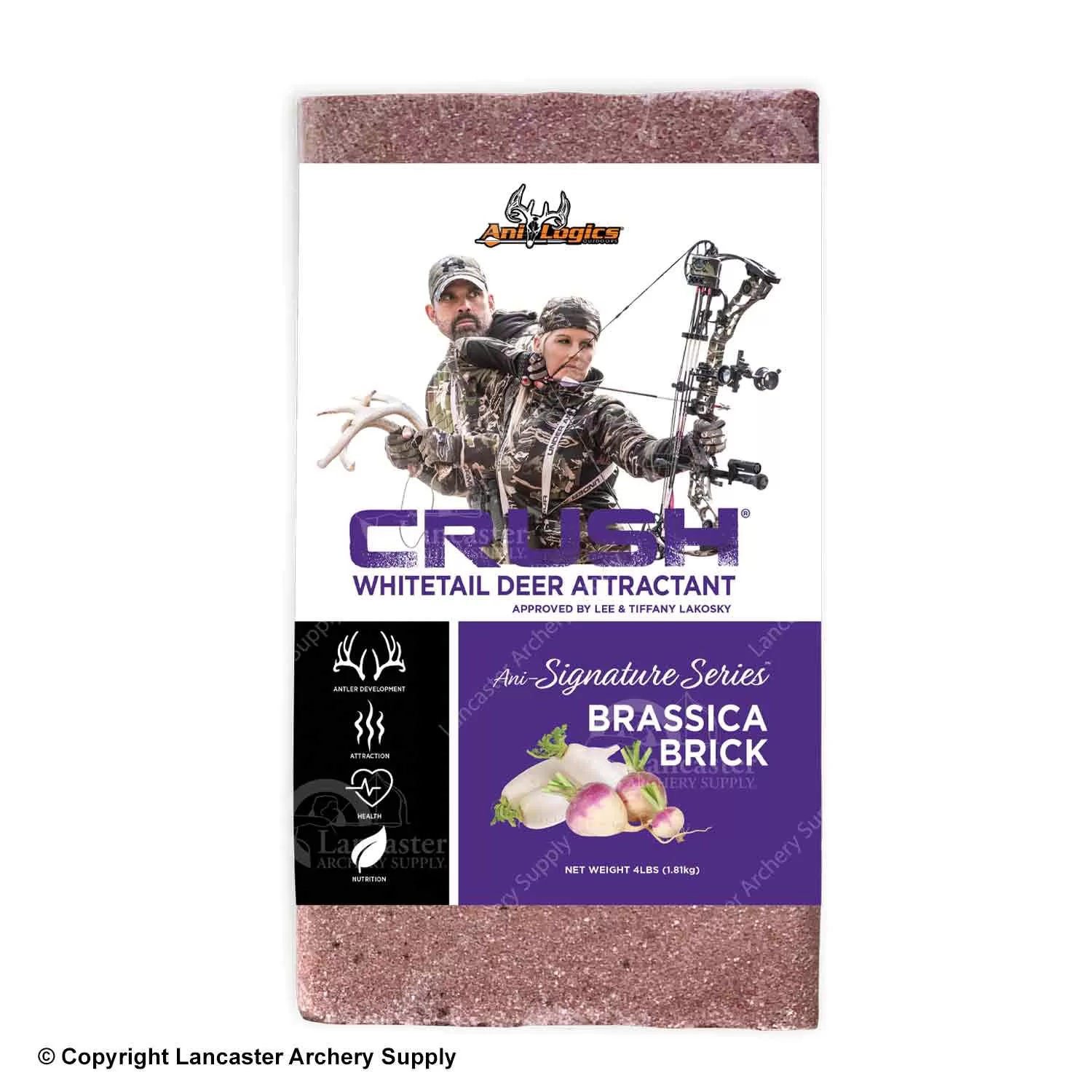 Ani-Logics CRUSH Signature Series Brick Attractant 4lb - Image 2
