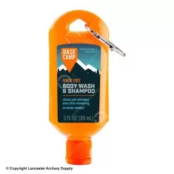 Dead Down Wind Base Camp Body Wash & Shampoo (Travel Size W/ Carabiner)