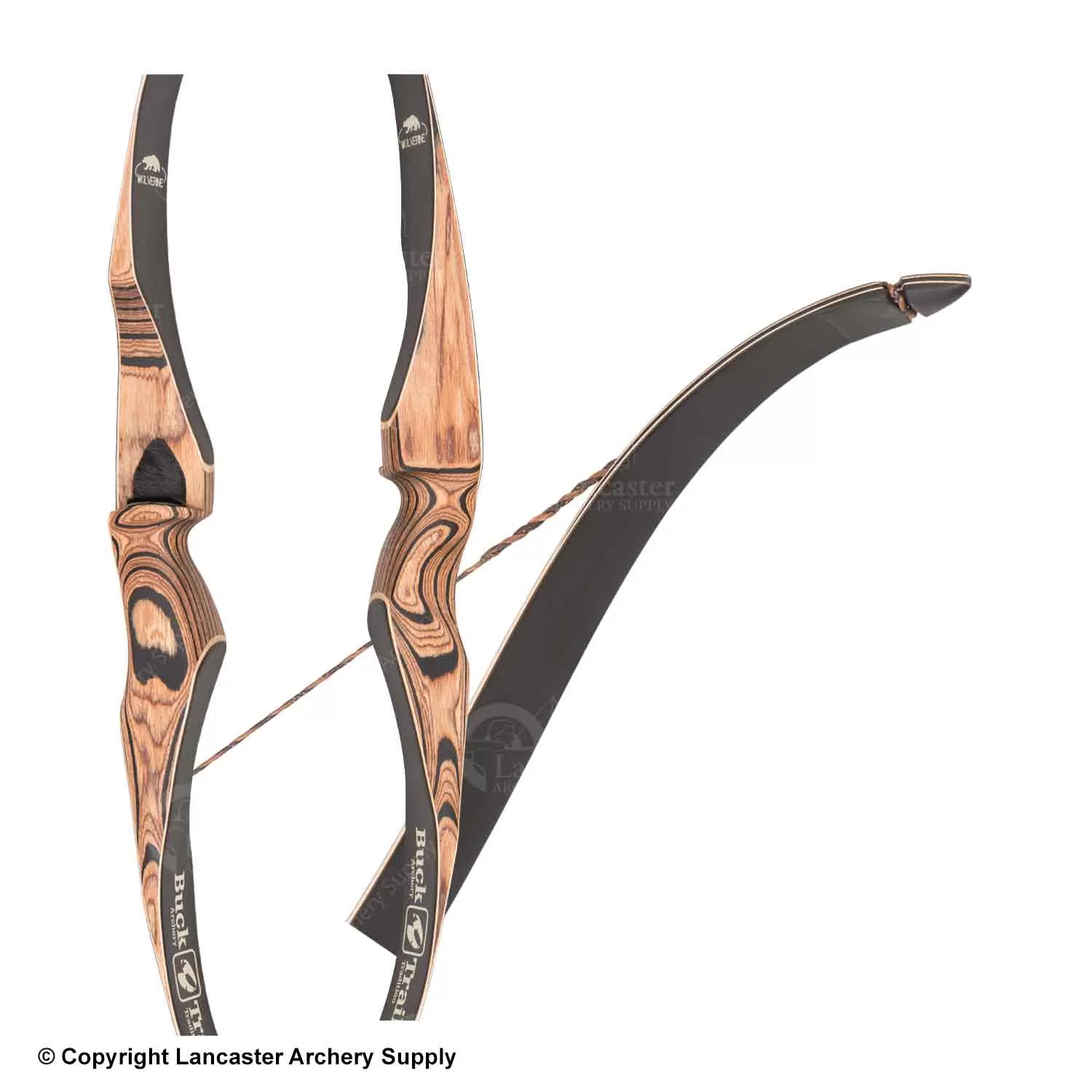 Buck Trail Wolverine 52" Traditional Recurve Bow - Image 3