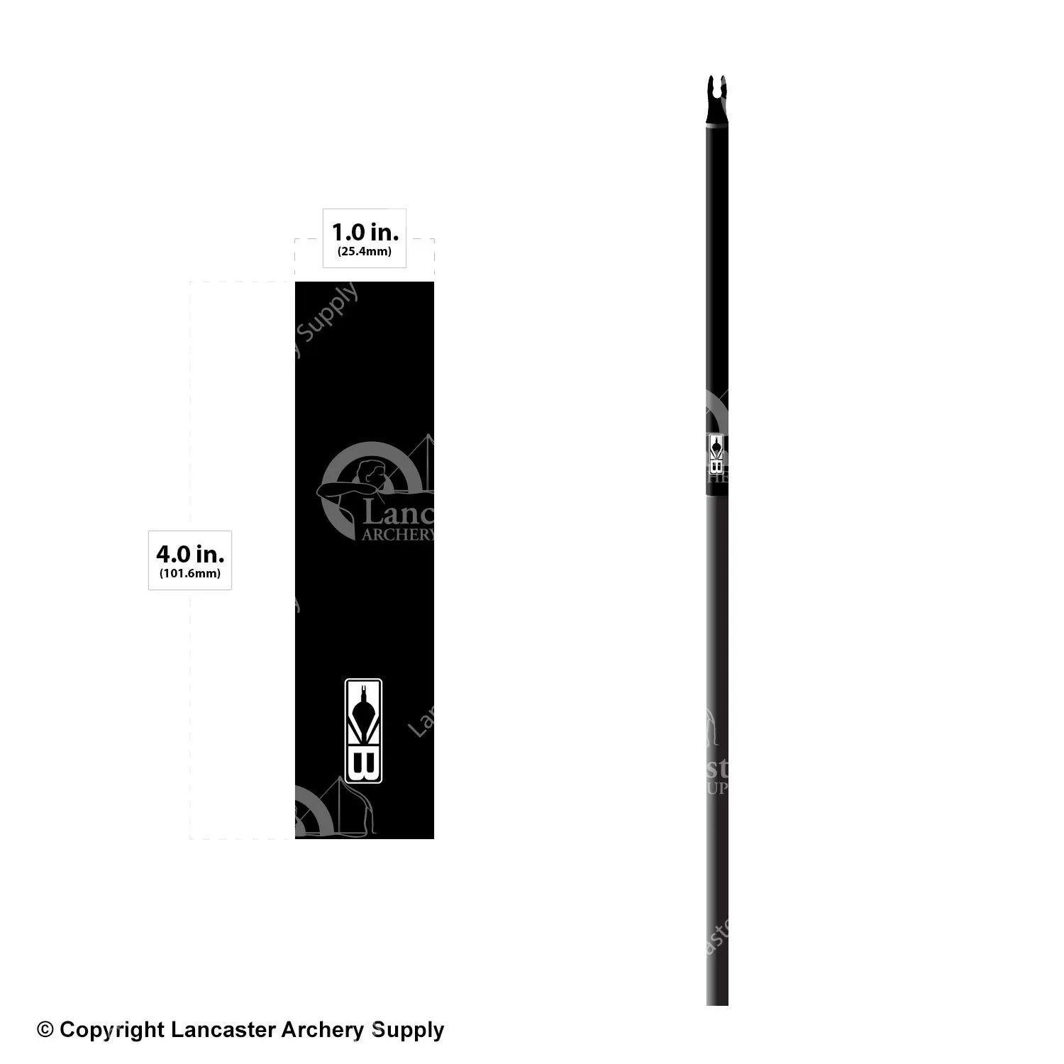 Bohning Solid Color Wrap 4" (Small 17/64) - Image 10