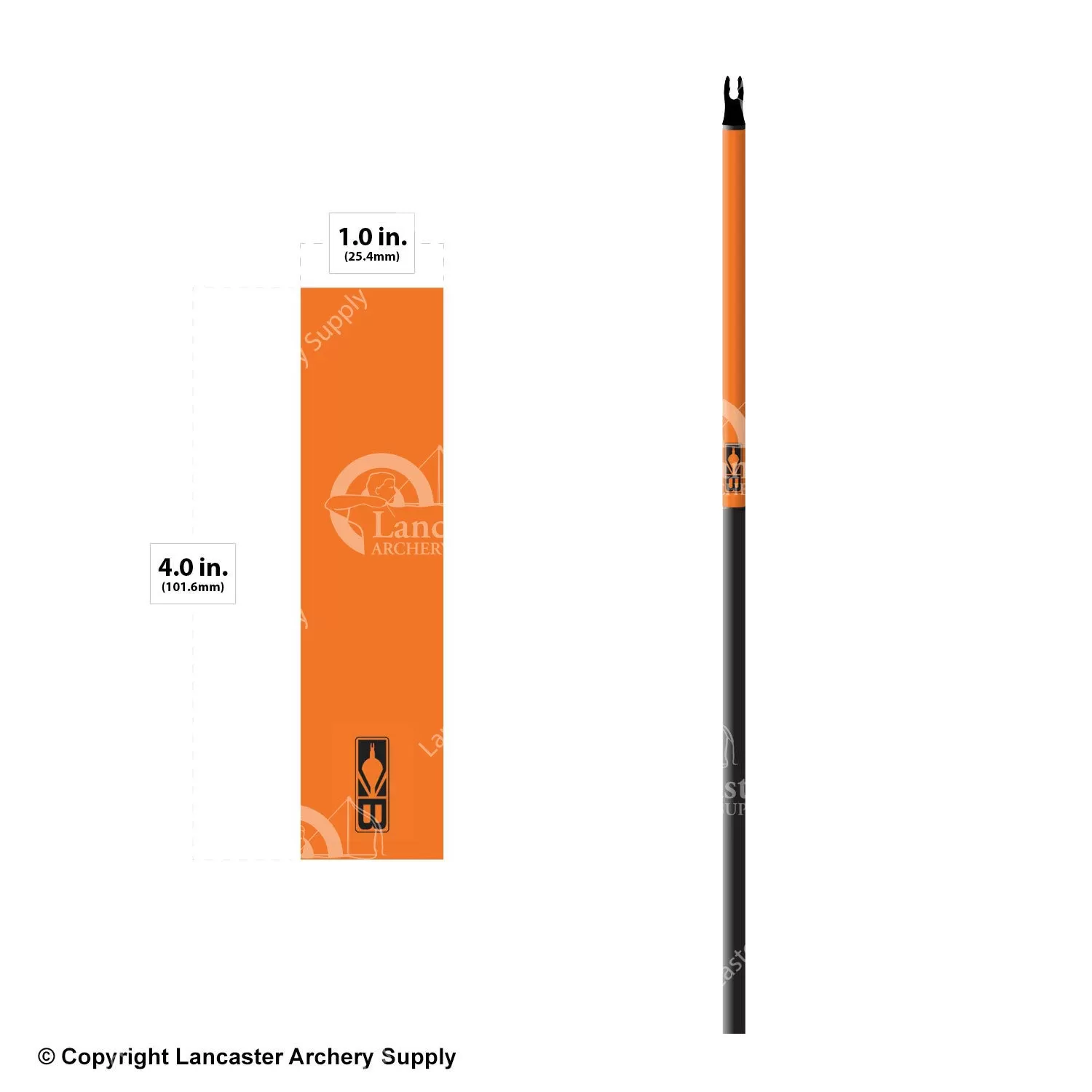 Bohning Solid Color Wrap 4" (Small 17/64) - Image 4