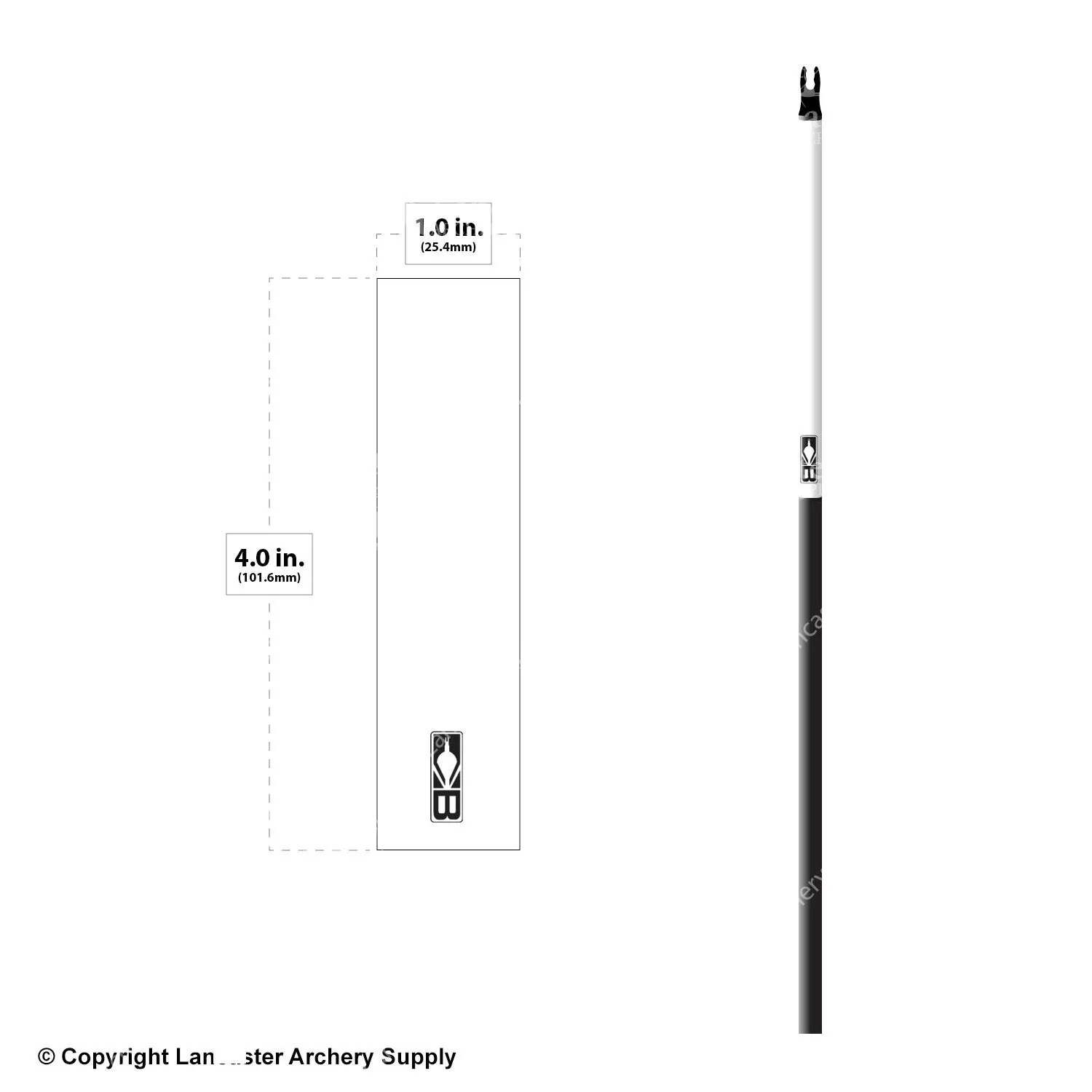 Bohning Solid Color Wrap 4" (Small 17/64) - Image 11