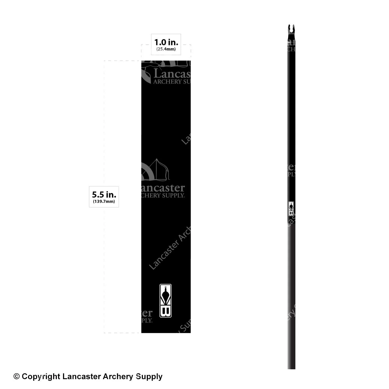 Bohning Solid Color Arrow Wraps 5.5" (Small 17/64) - Image 10