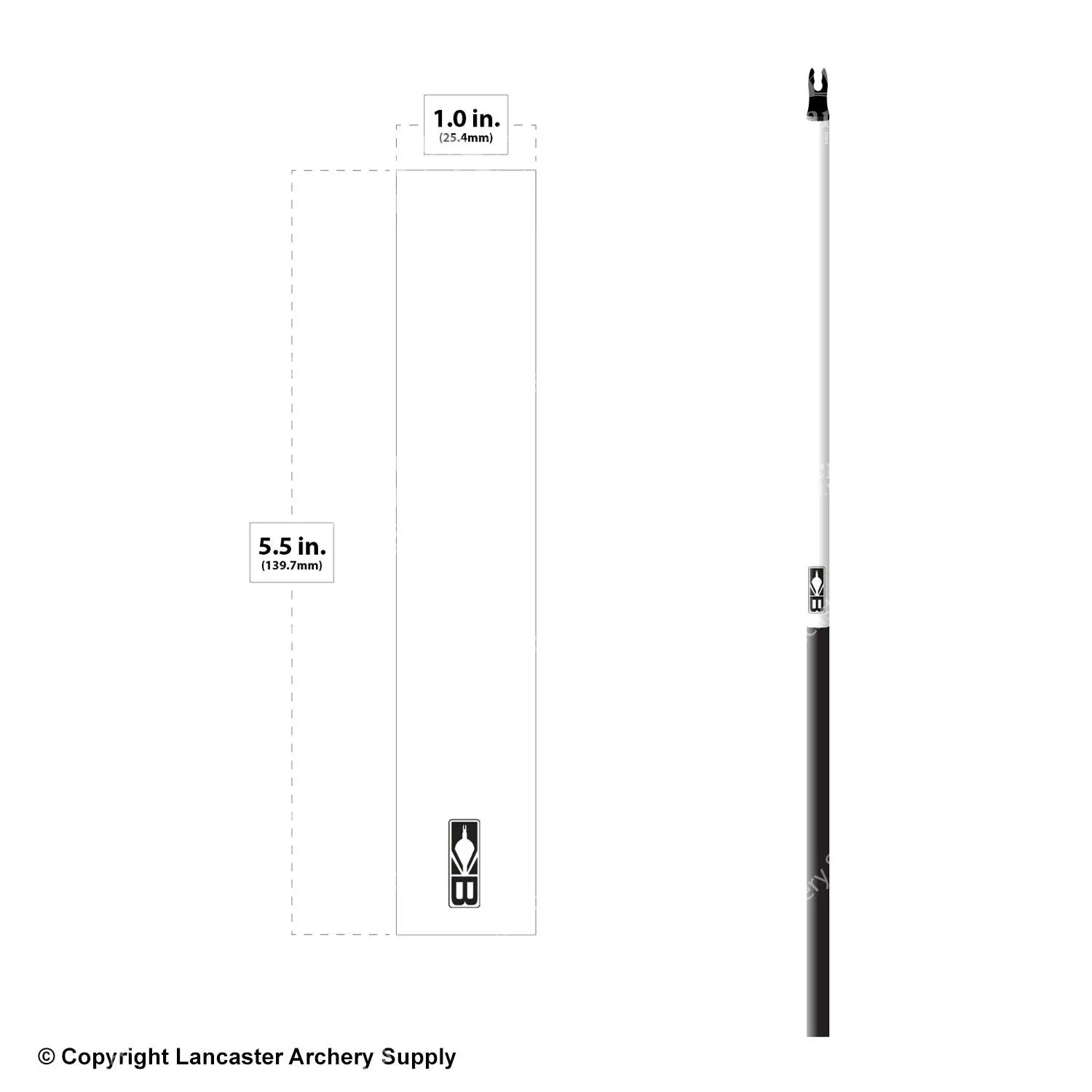 Bohning Solid Color Arrow Wraps 5.5" (Small 17/64) - Image 11