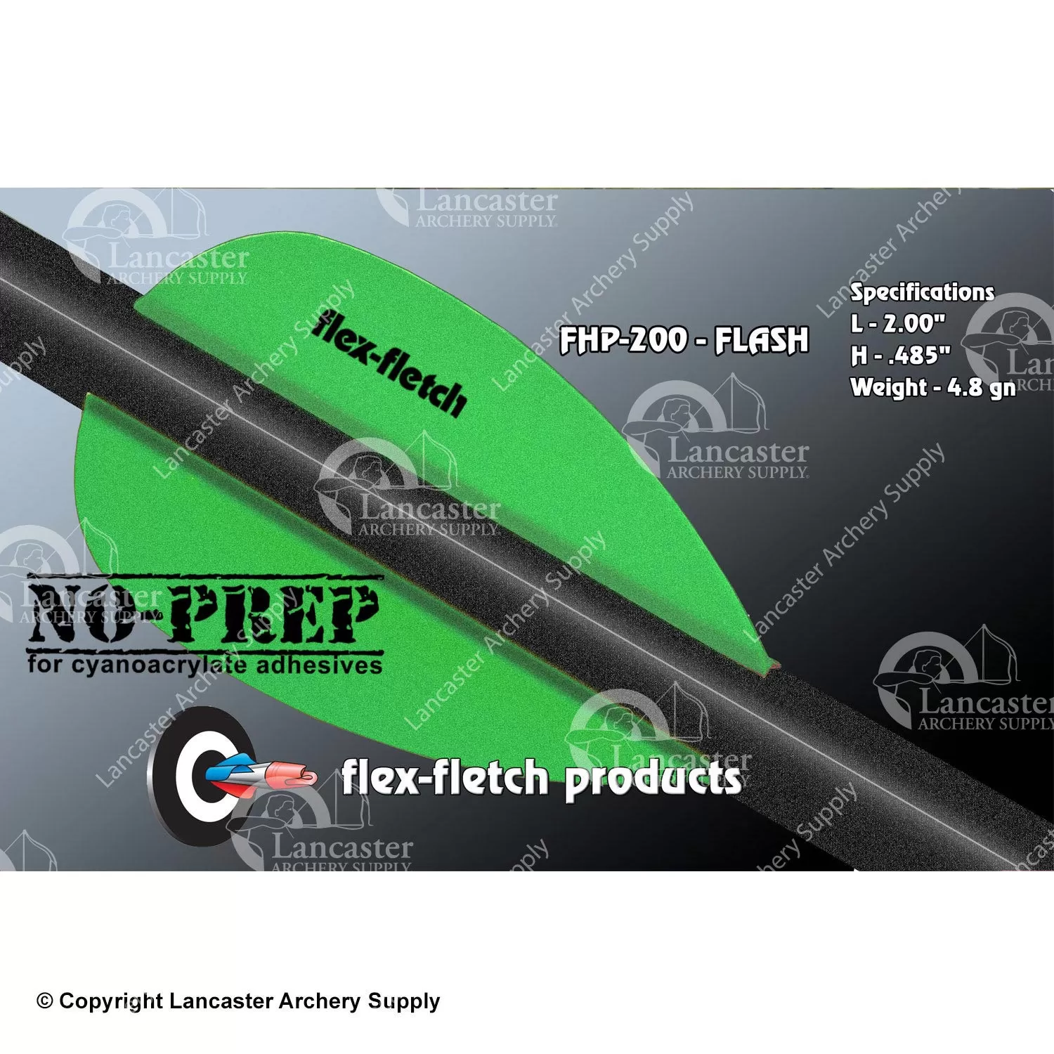 Flex-Fletch FHP-200 Flash No-Prep Vanes - Image 3
