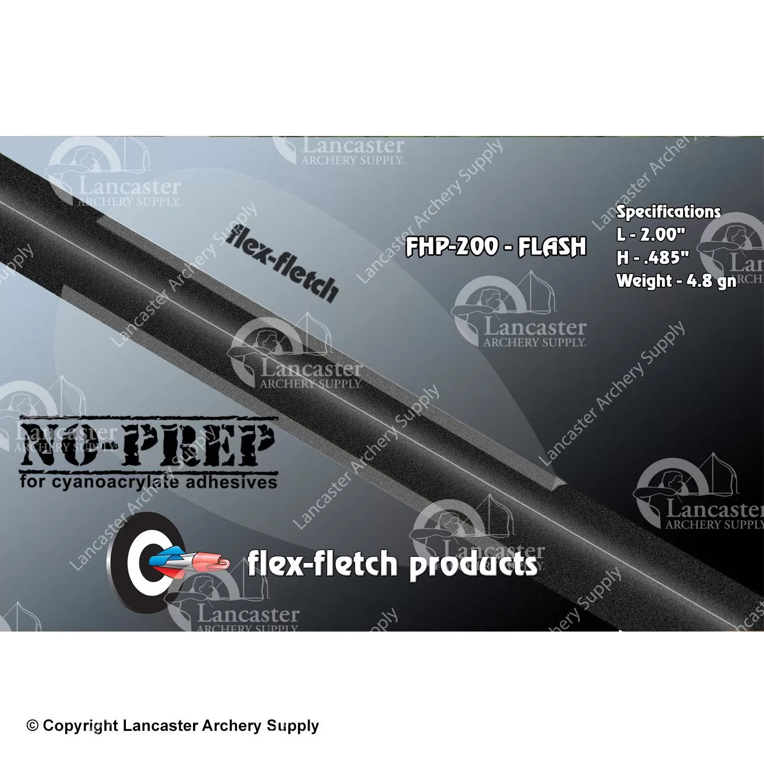 Flex-Fletch FHP-200 Flash No-Prep Vanes - Image 2