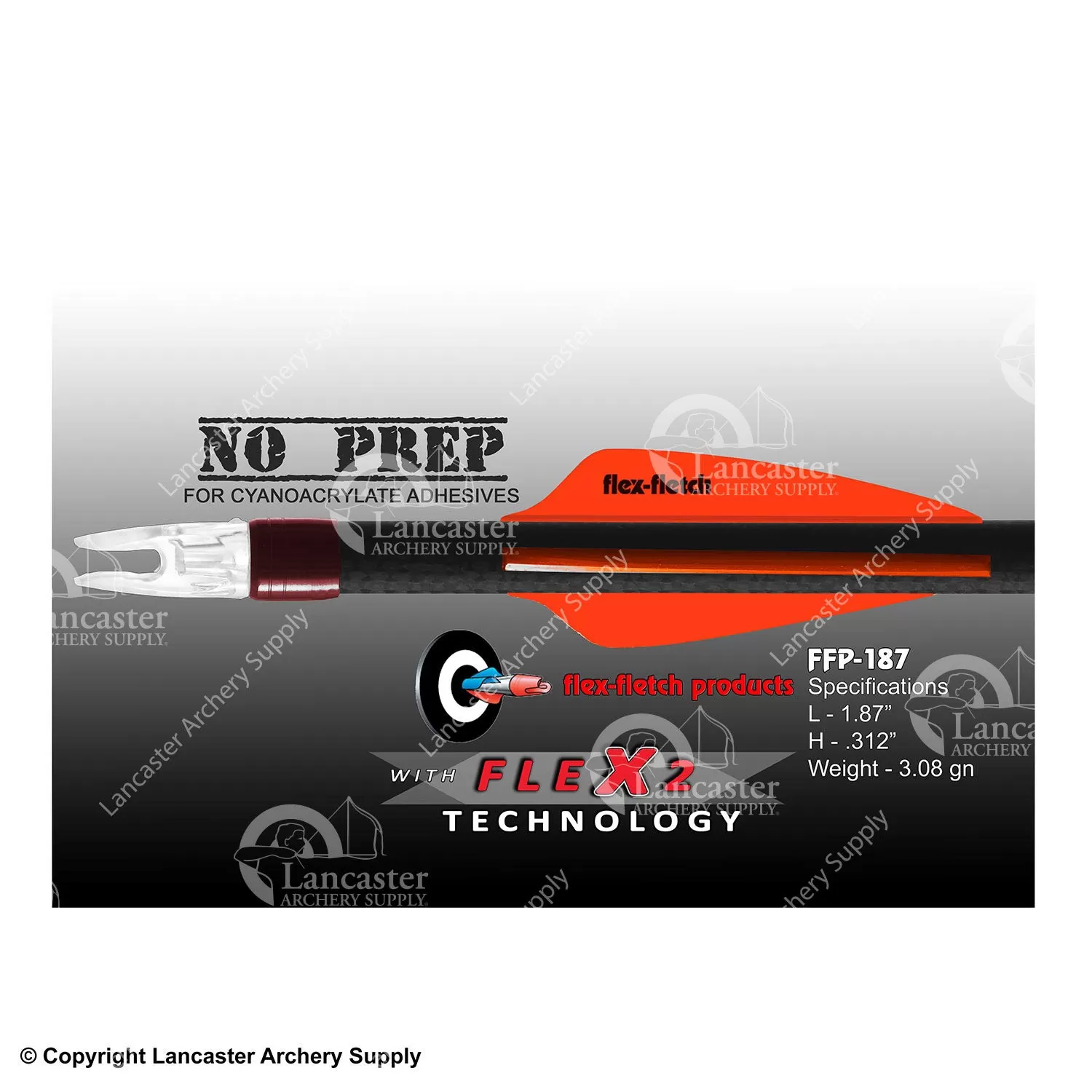 Flex-Fletch FFP-187 FLEX2 Vanes - Image 4