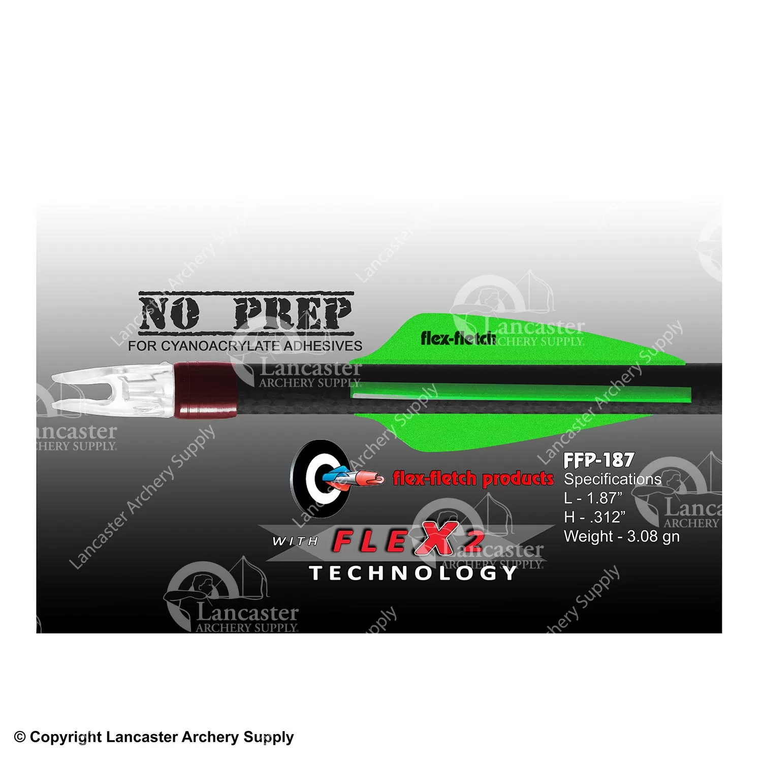 Flex-Fletch FFP-187 FLEX2 Vanes - Image 13