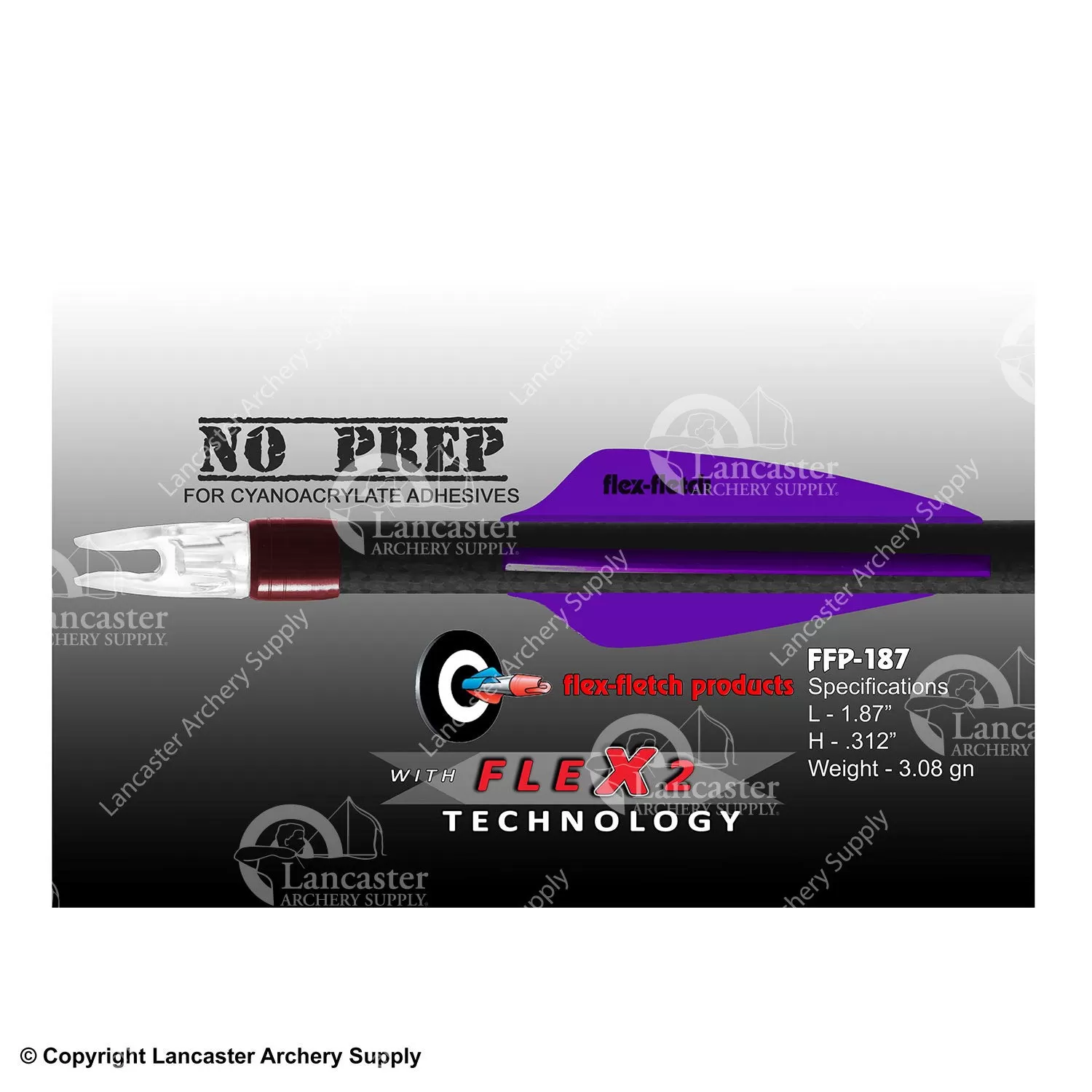 Flex-Fletch FFP-187 FLEX2 Vanes - Image 8