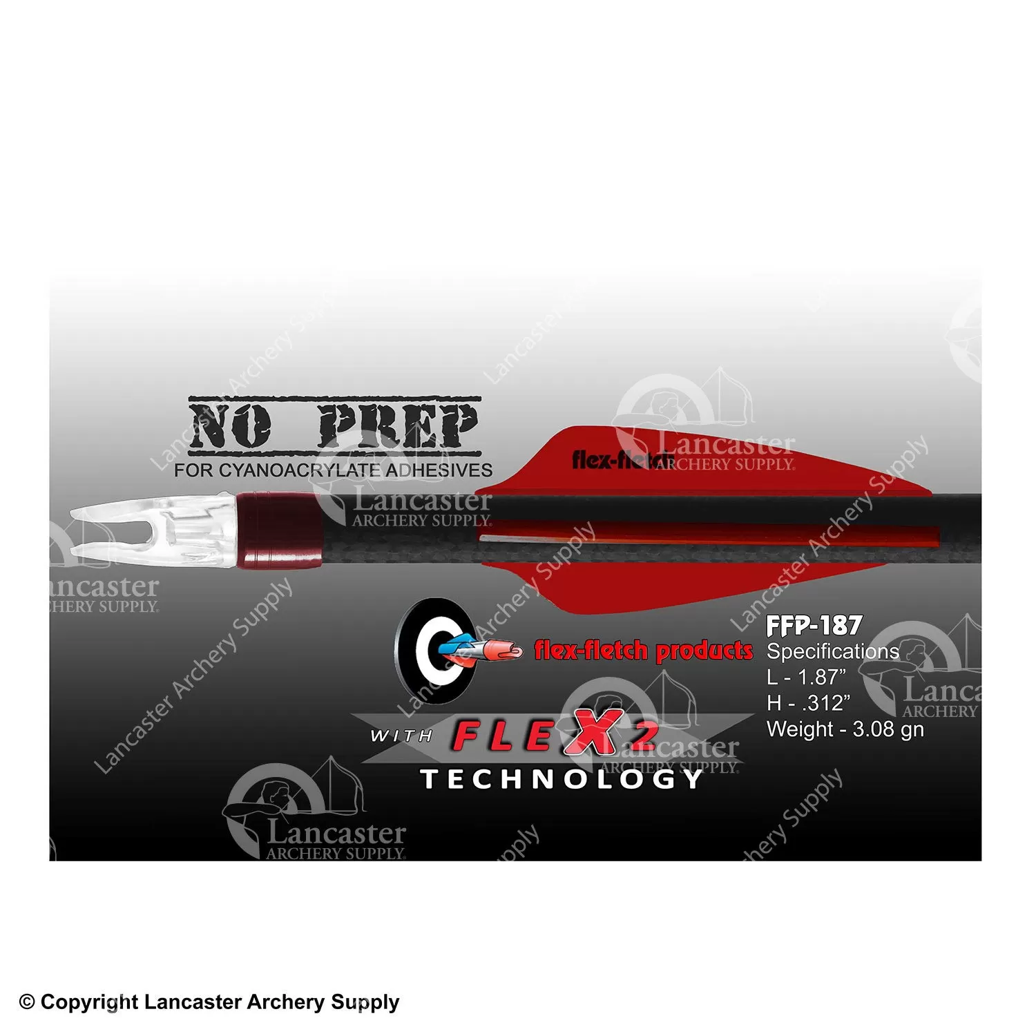 Flex-Fletch FFP-187 FLEX2 Vanes - Image 10