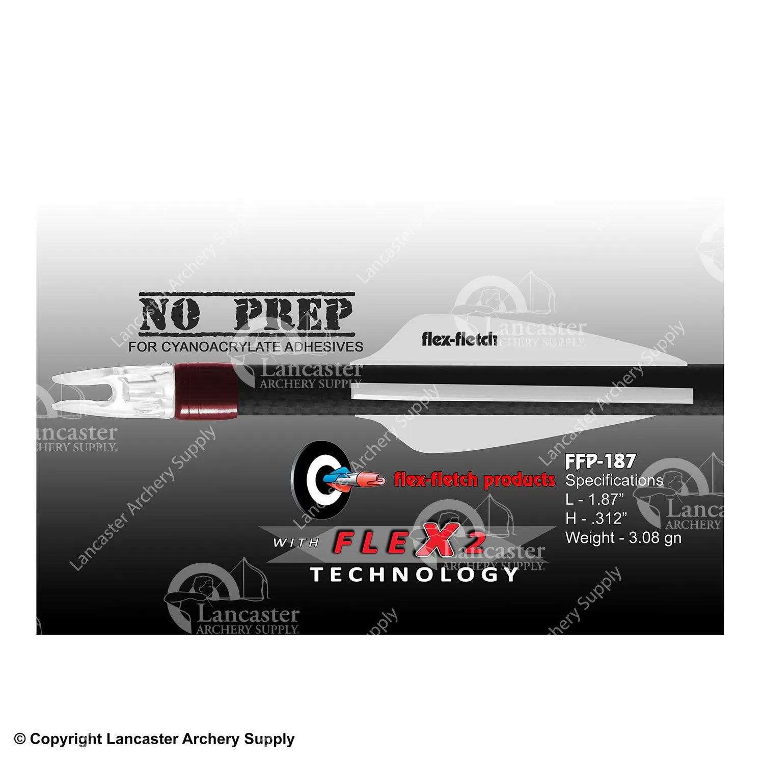 Flex-Fletch FFP-187 FLEX2 Vanes - Image 12