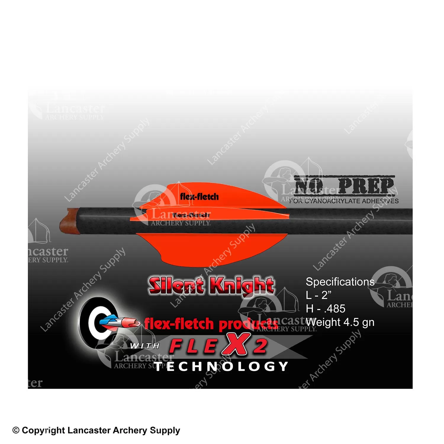 Flex-Fletch Silent Knight SK-200 FLEX2 Vanes - Image 4