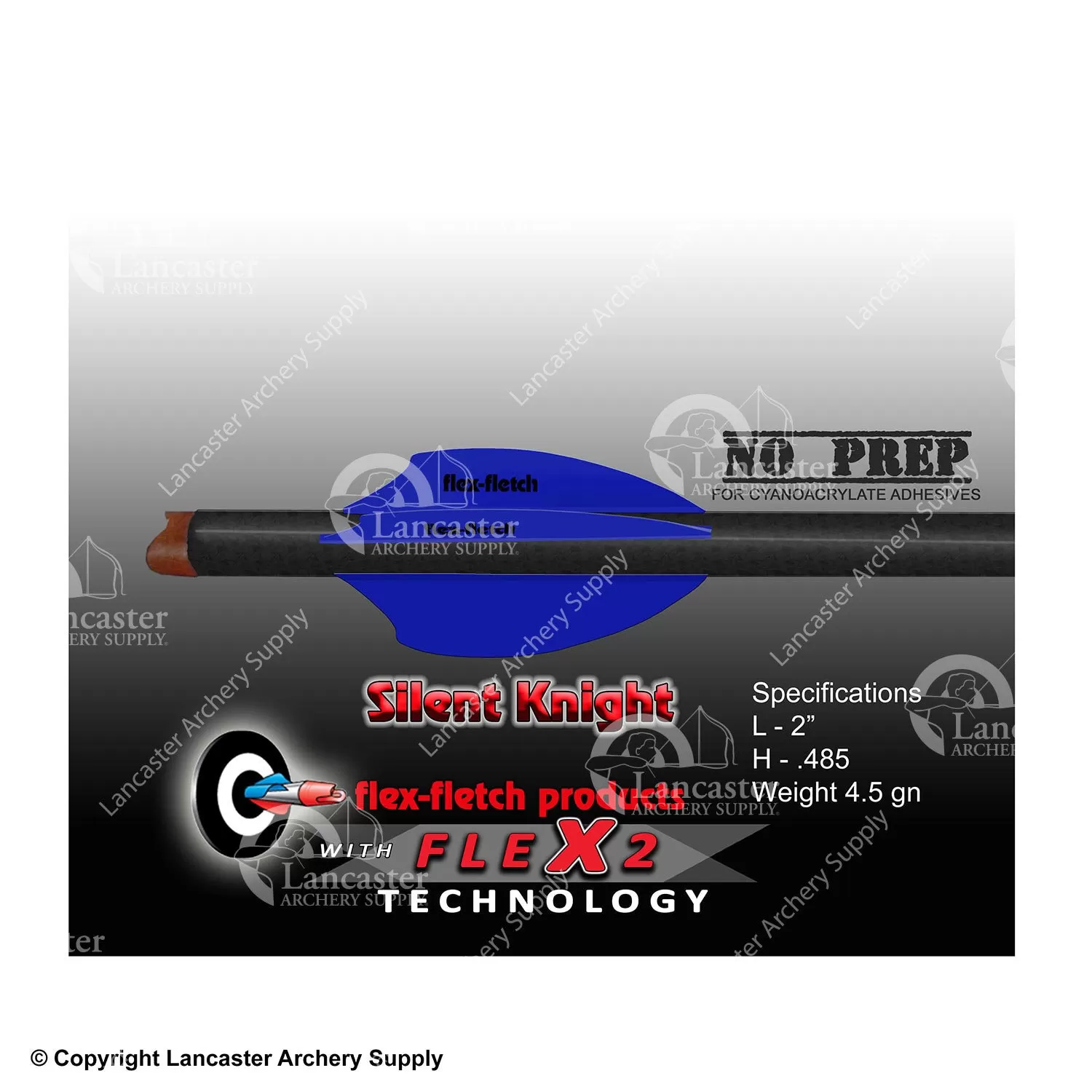 Flex-Fletch Silent Knight SK-200 FLEX2 Vanes - Image 5