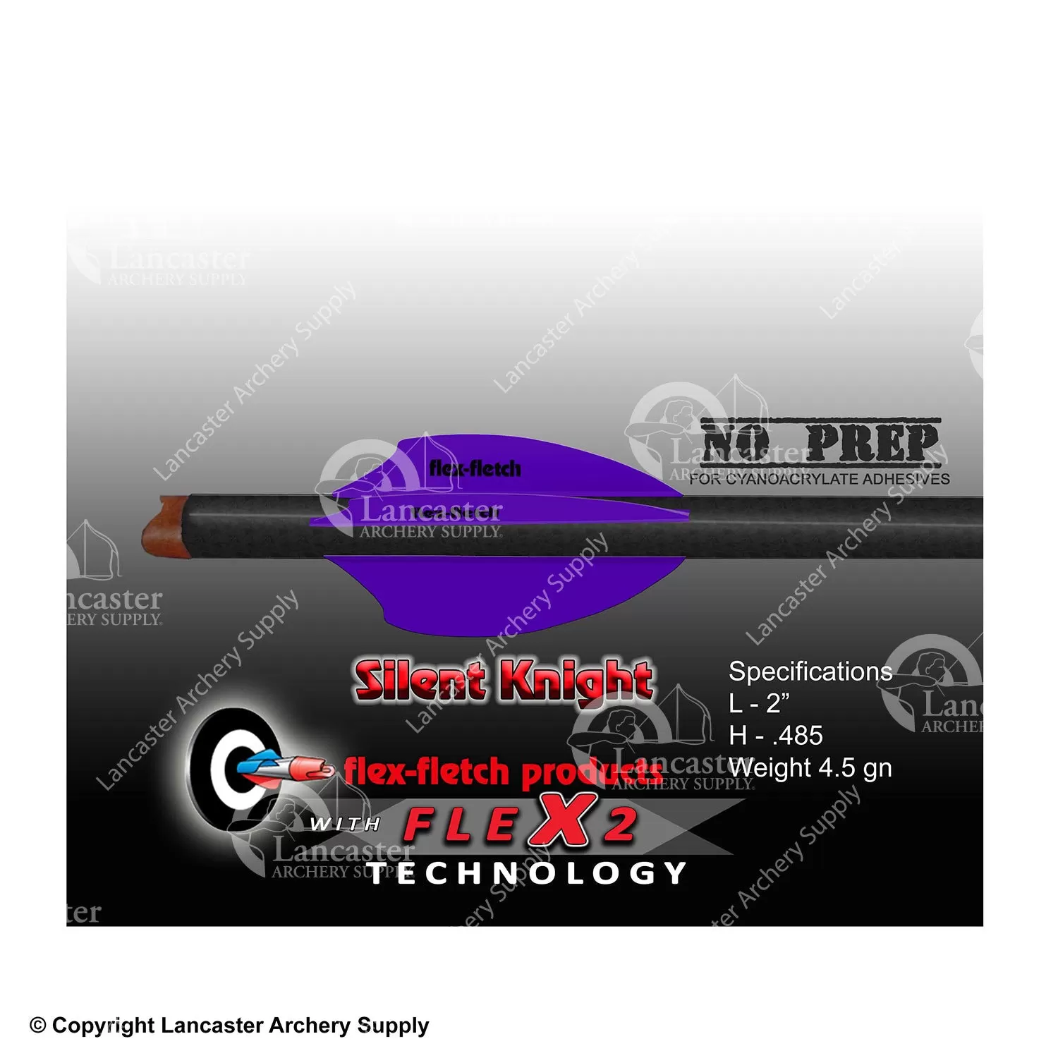Flex-Fletch Silent Knight SK-200 FLEX2 Vanes - Image 8