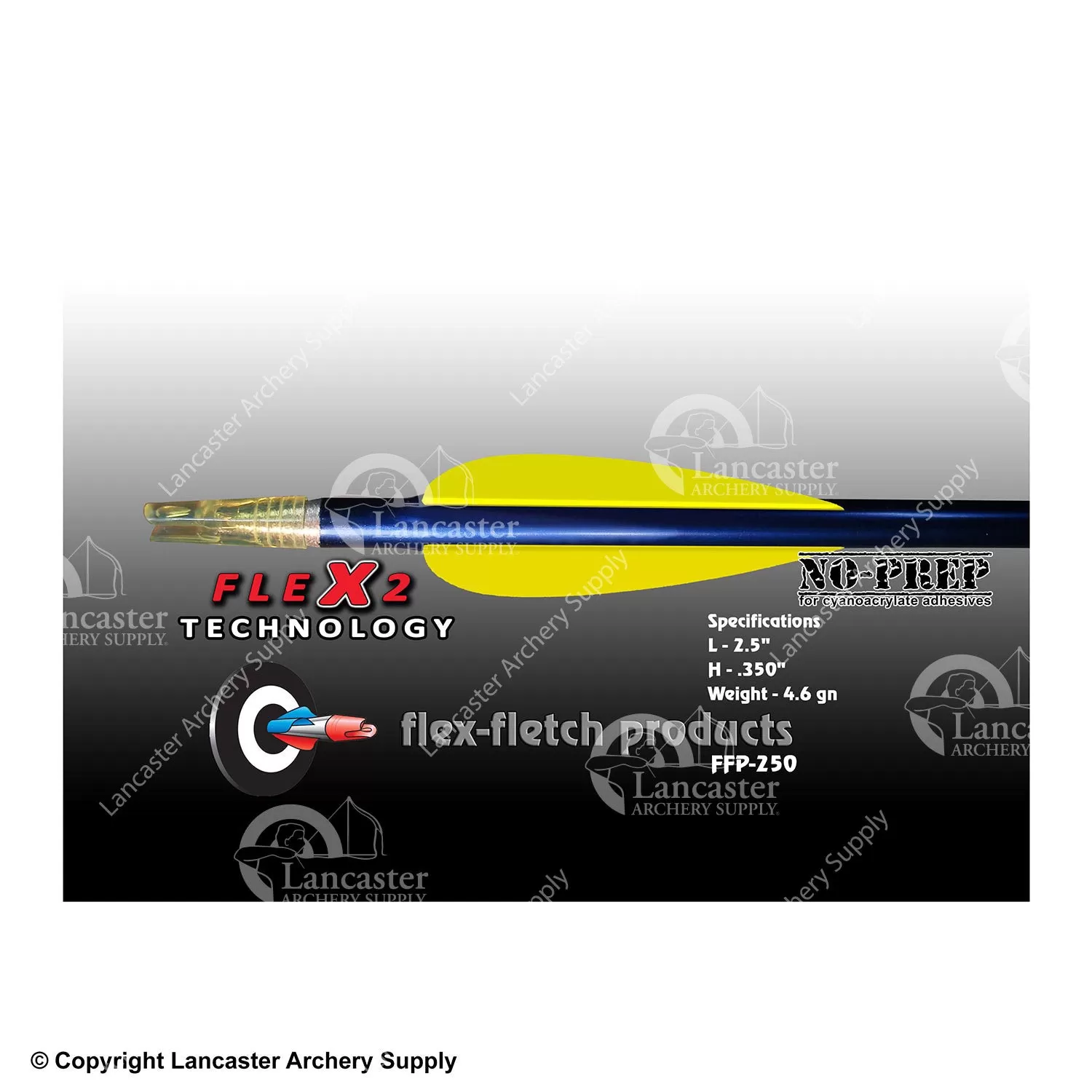 Flex-Fletch FFP-250 FLEX2 Vanes - Image 3