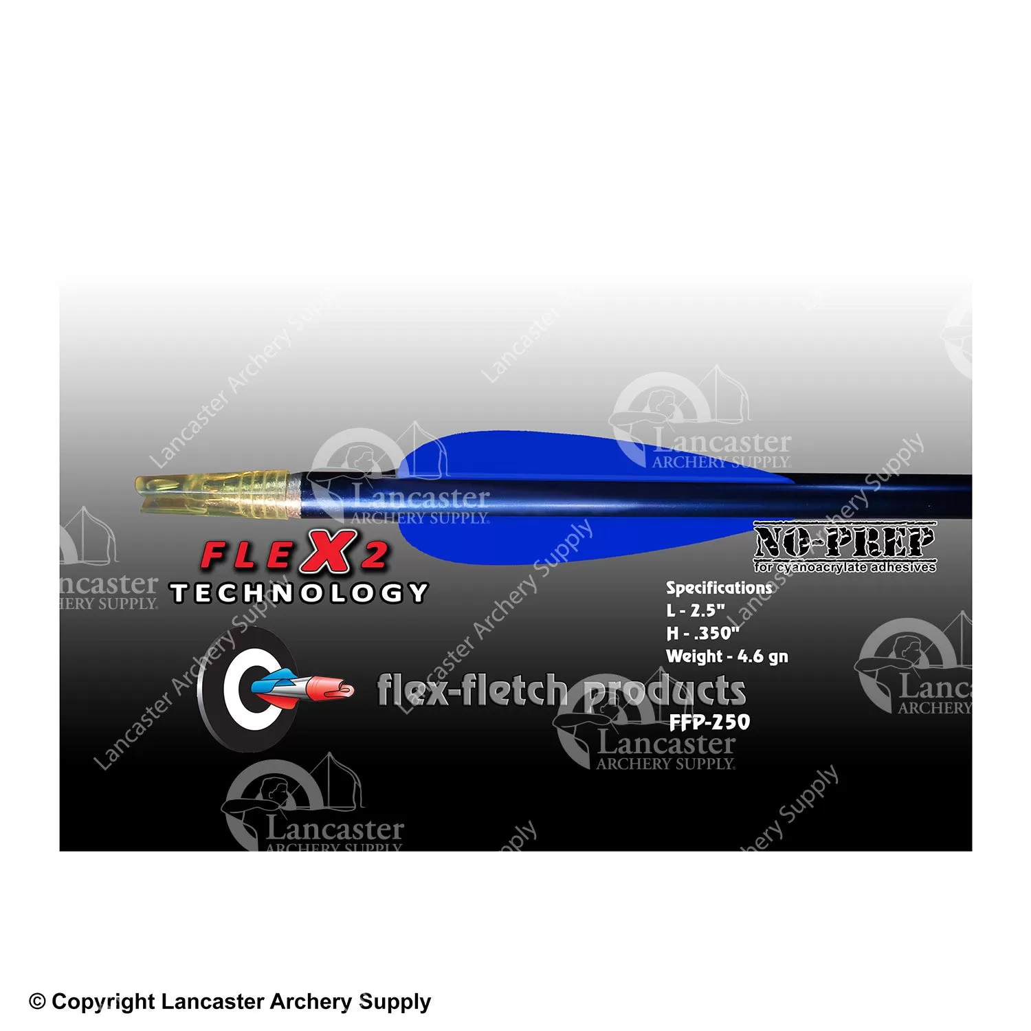 Flex-Fletch FFP-250 FLEX2 Vanes - Image 4