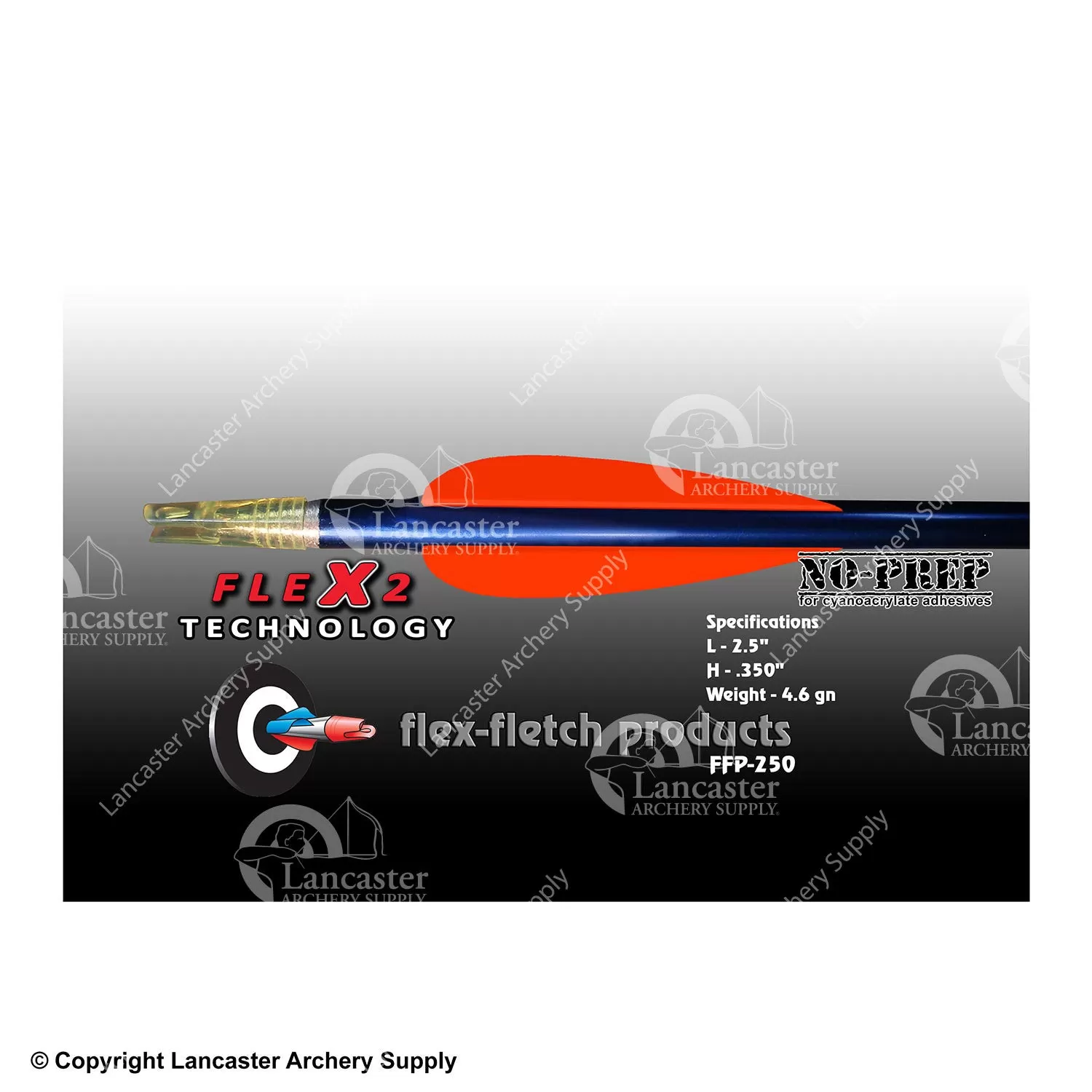 Flex-Fletch FFP-250 FLEX2 Vanes - Image 5