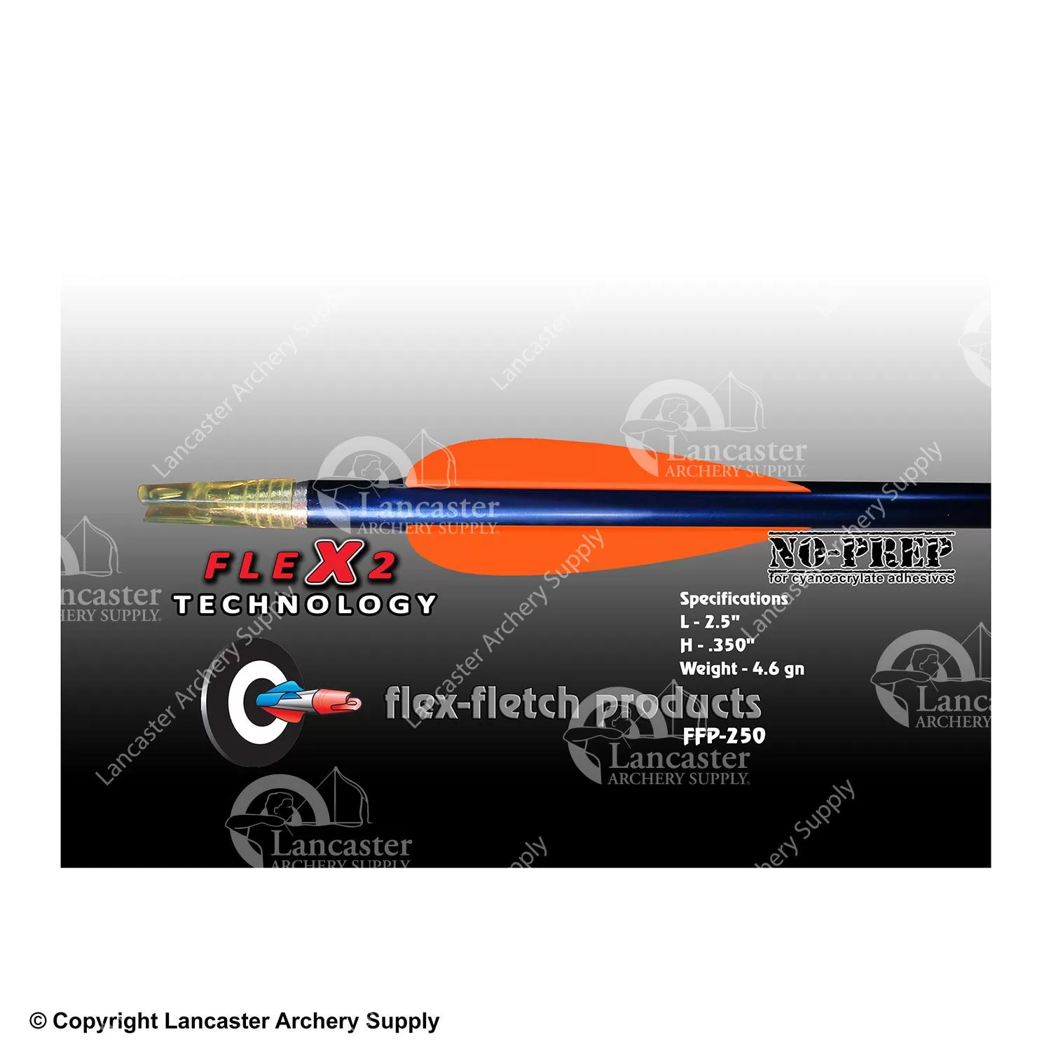 Flex-Fletch FFP-250 FLEX2 Vanes - Image 6