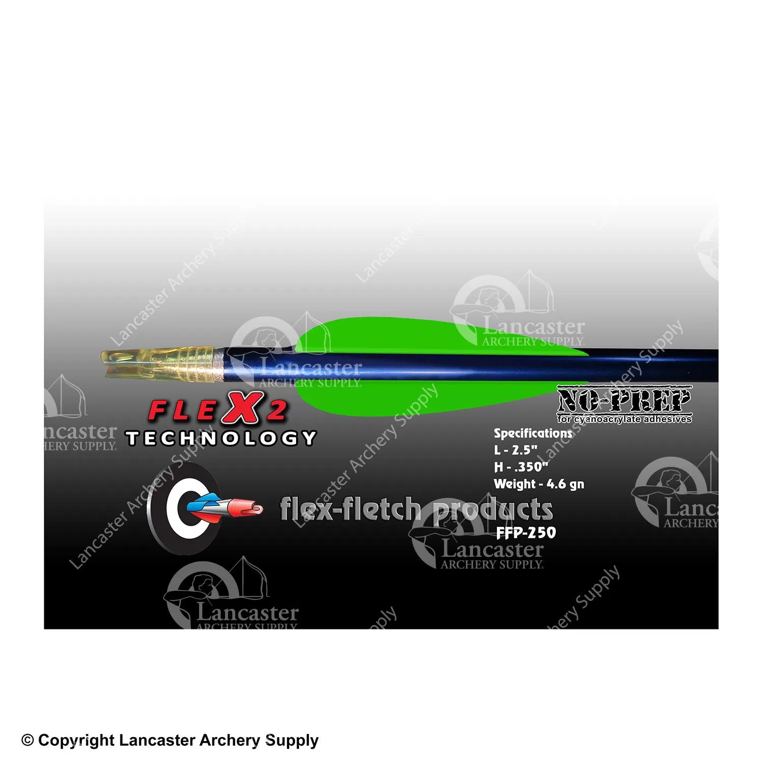 Flex-Fletch FFP-250 FLEX2 Vanes - Image 7