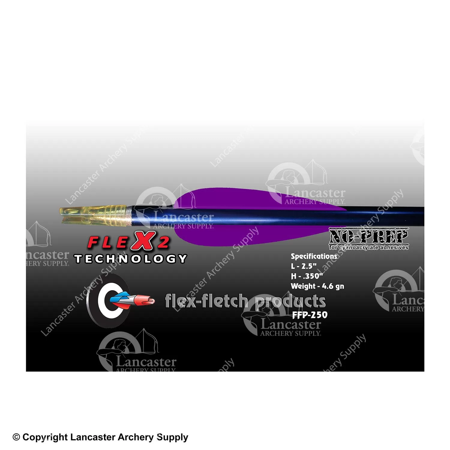 Flex-Fletch FFP-250 FLEX2 Vanes - Image 8