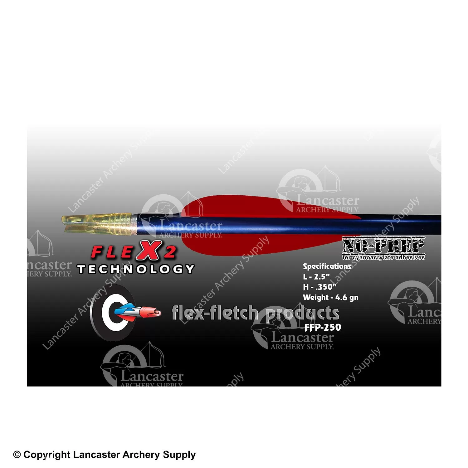 Flex-Fletch FFP-250 FLEX2 Vanes - Image 11