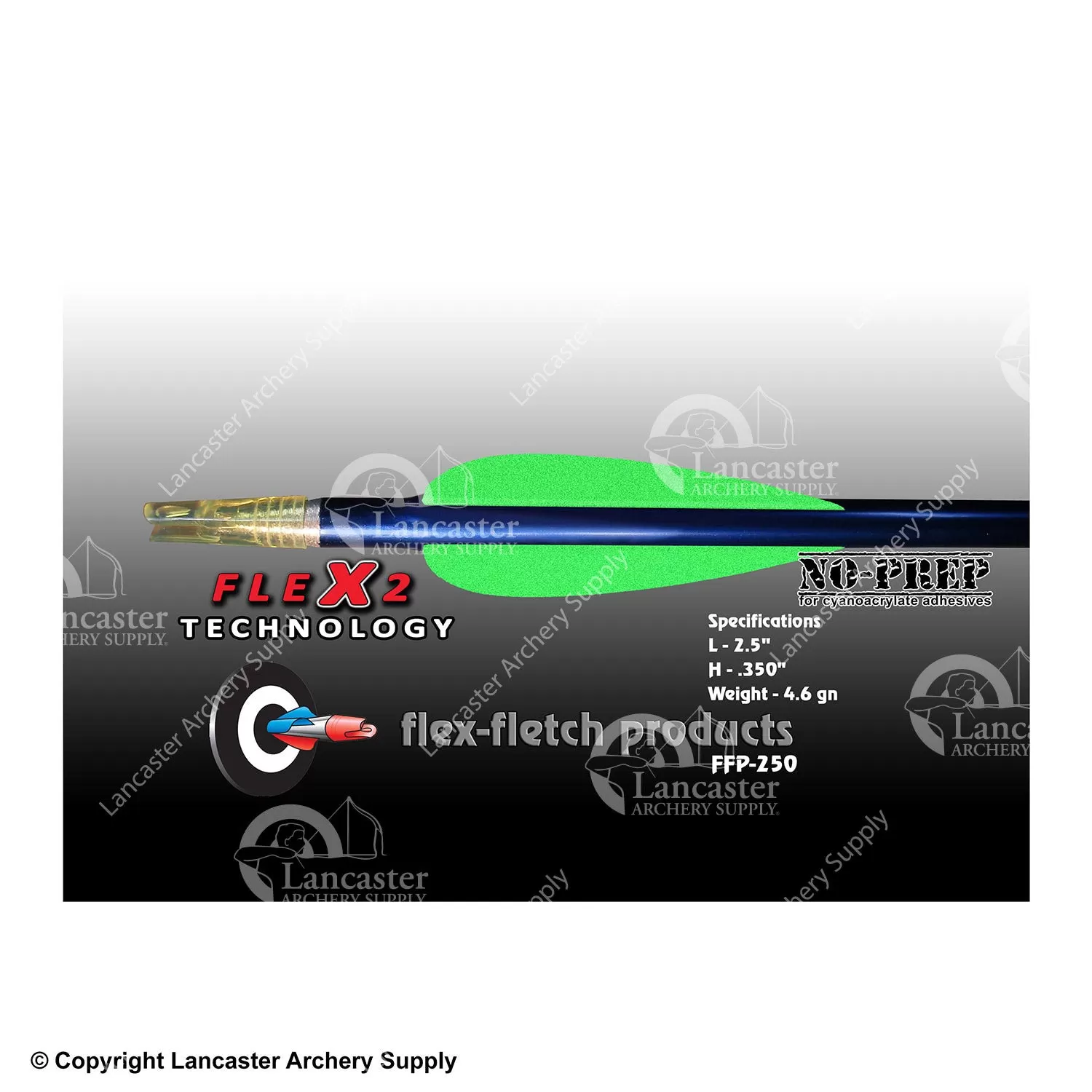 Flex-Fletch FFP-250 FLEX2 Vanes - Image 12