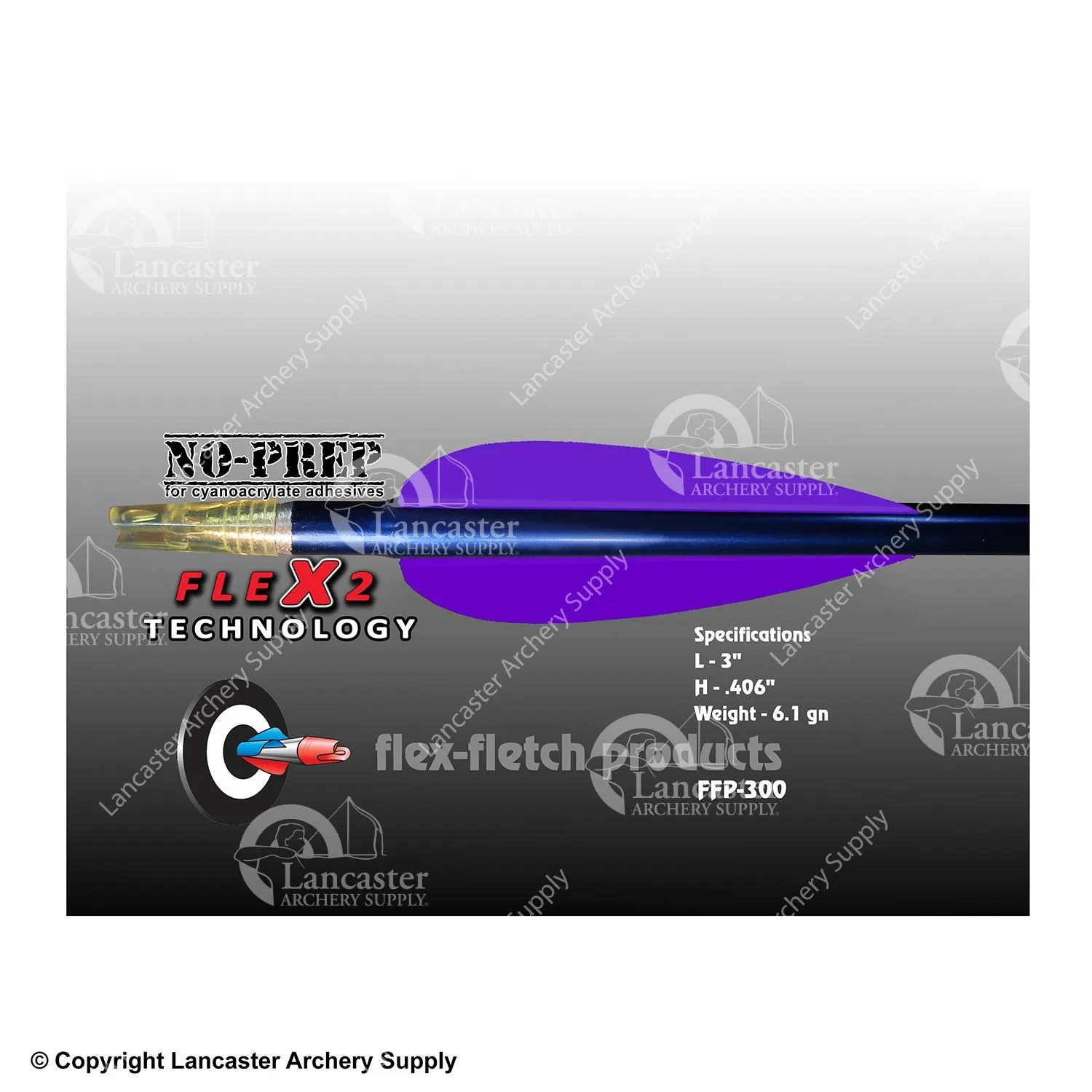 Flex-Fletch FFP-300 FLEX2 Vanes - Image 8