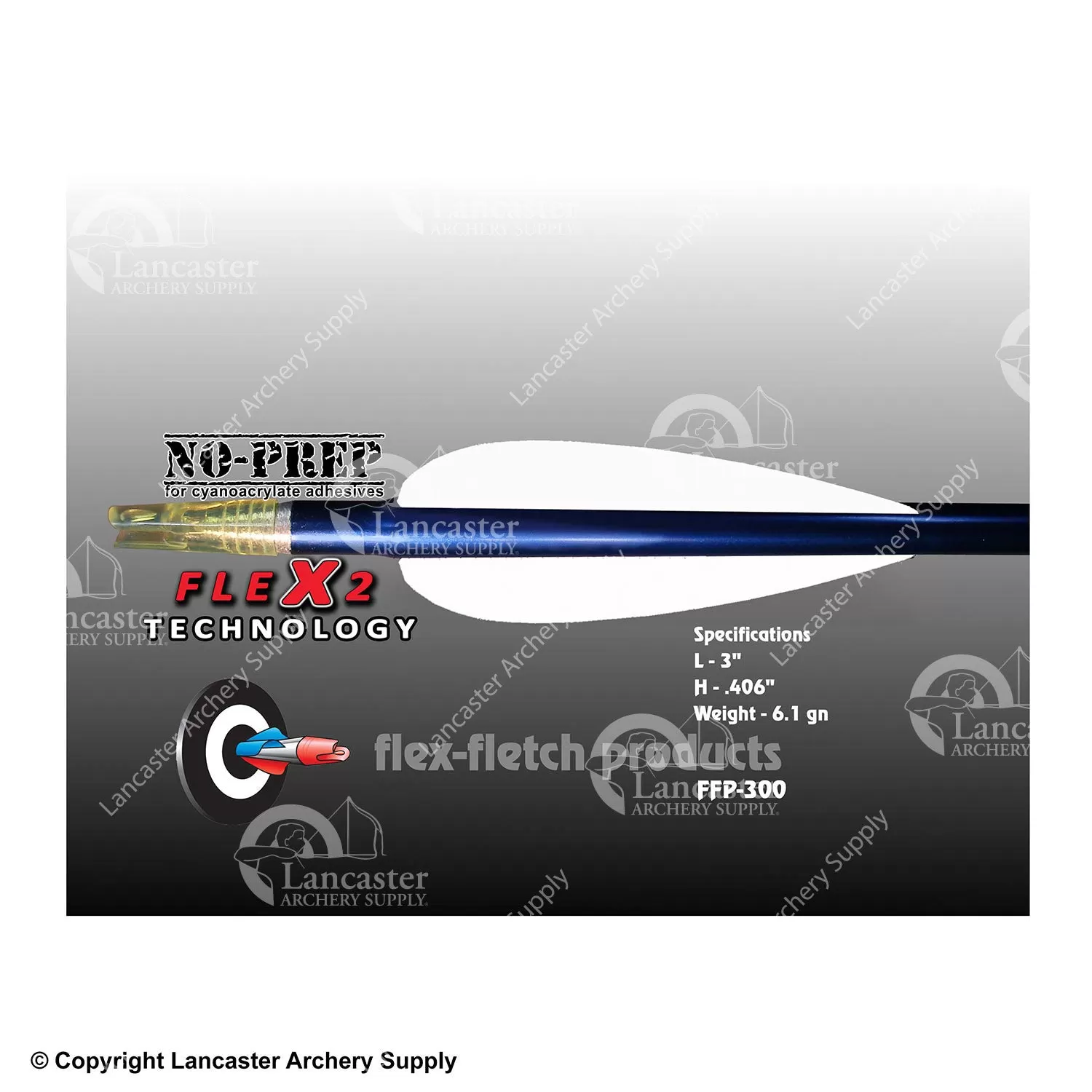 Flex-Fletch FFP-300 FLEX2 Vanes - Image 9