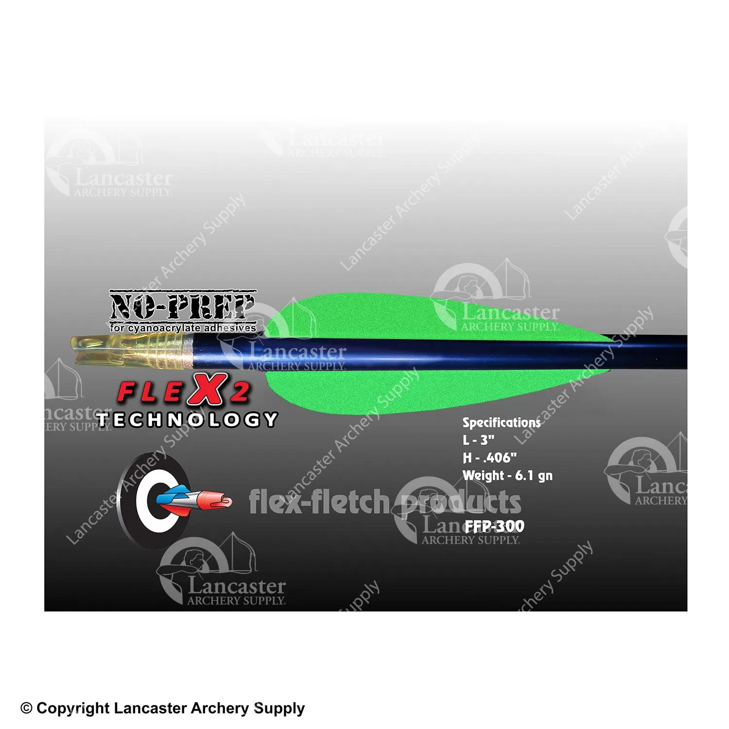 Flex-Fletch FFP-300 FLEX2 Vanes - Image 12