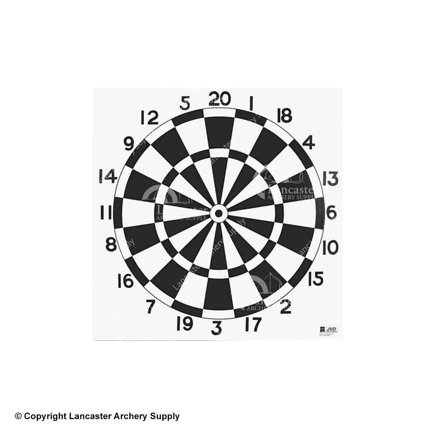 JVD Dart Board Target Face (60cm)