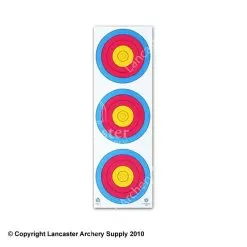 Maple Leaf TA-60cm Vertical 3 Spot Target Face