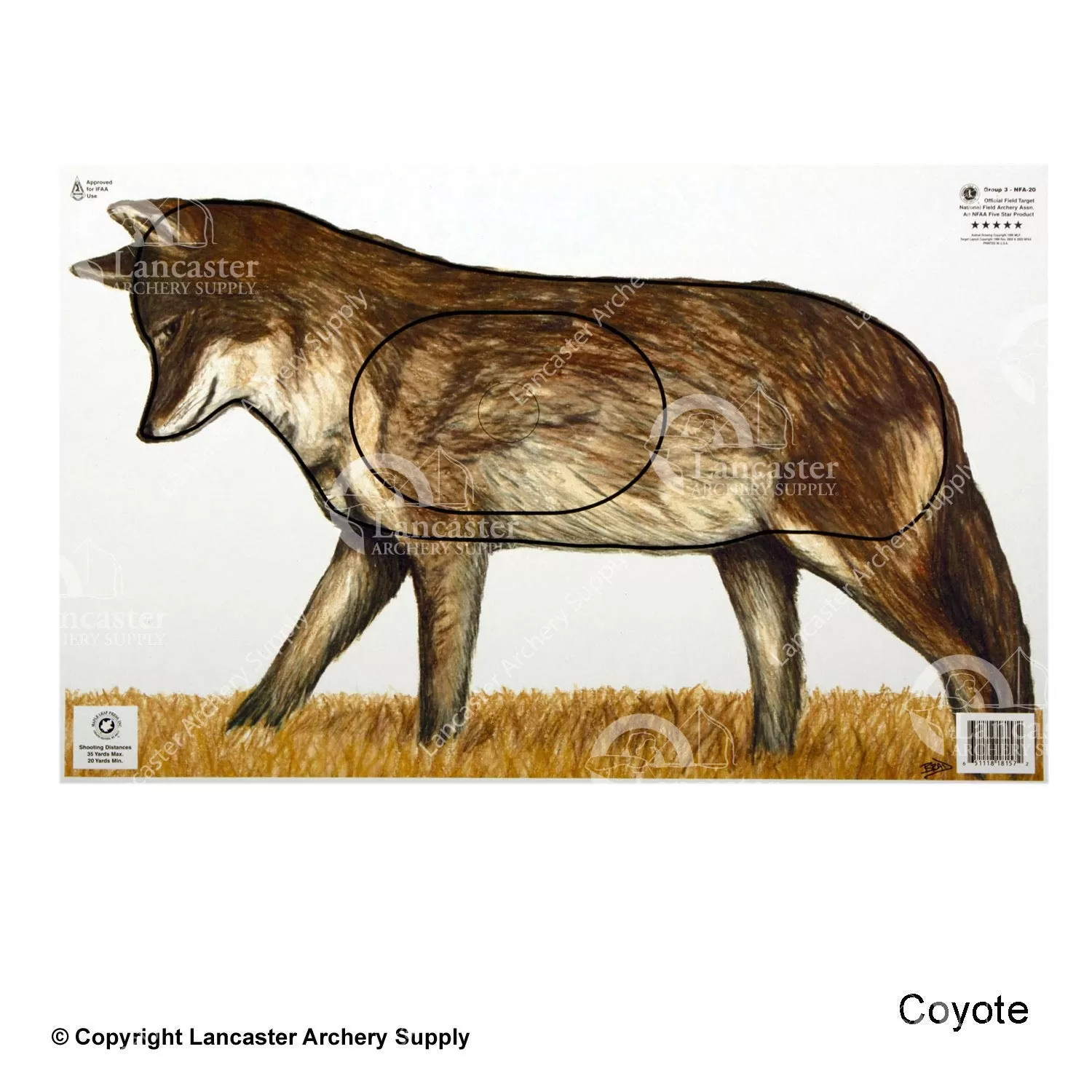 Maple Leaf Official NFAA Animal Target (Group 3) - Image 8