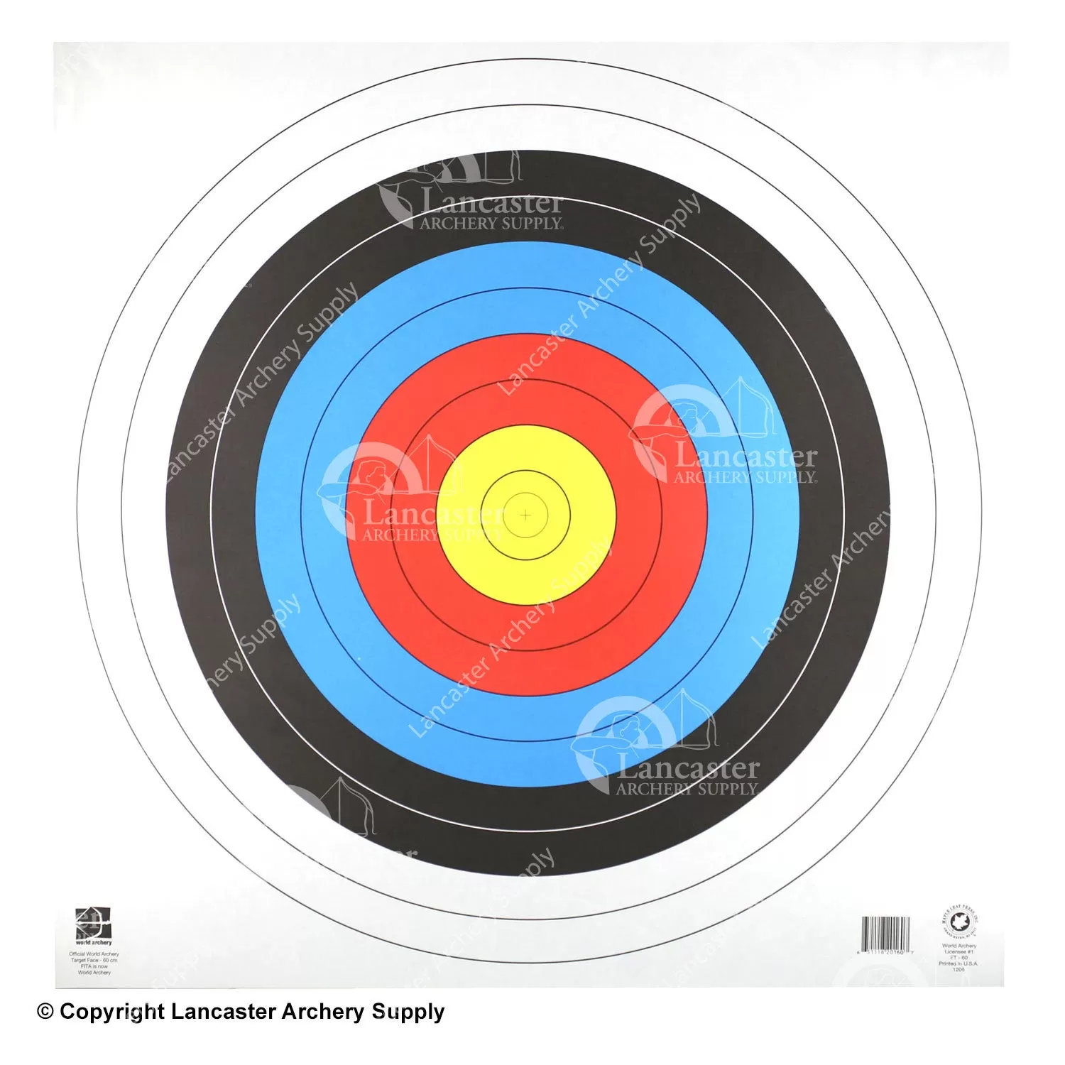 Maple Leaf World Archery Official Target Face (60 Cm)