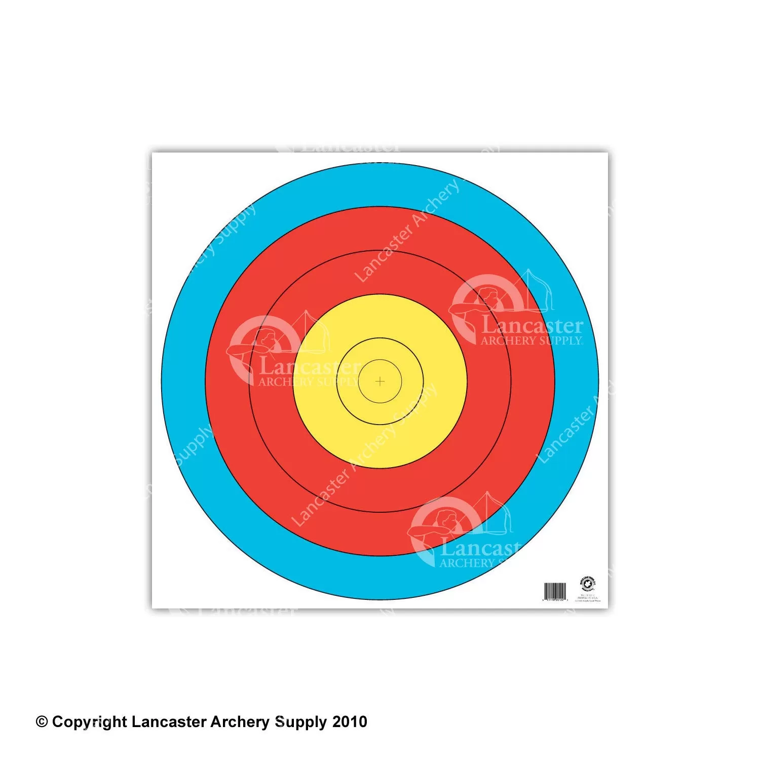 Maple Leaf World Archery Official 5 Ring Target Face (TA-80 Cm)
