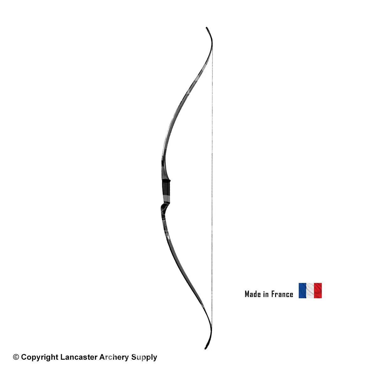 Arc Rolan Snake 60" Recurve Bow (Black)