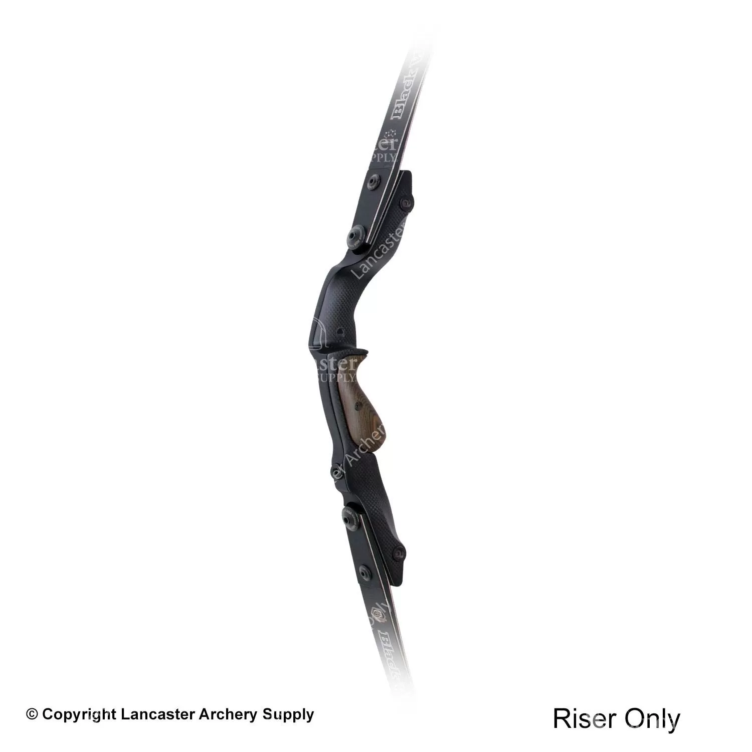 Win & Win Black Wolf 17" ILF Recurve Riser