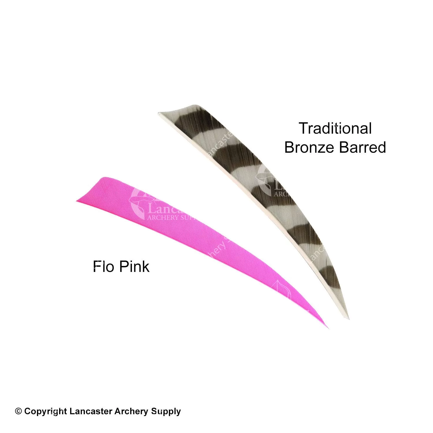 Trueflight 4" Shield Back Feathers (18 Count Combo Pack) - Image 2