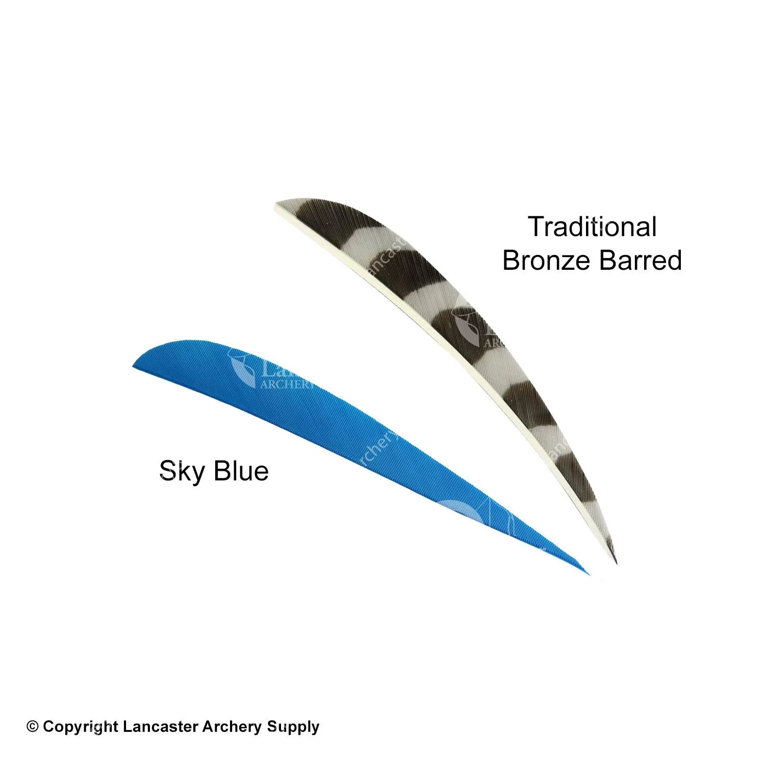 Trueflight 5" Round Back Feathers (18 Count Combo Pack) - Image 8