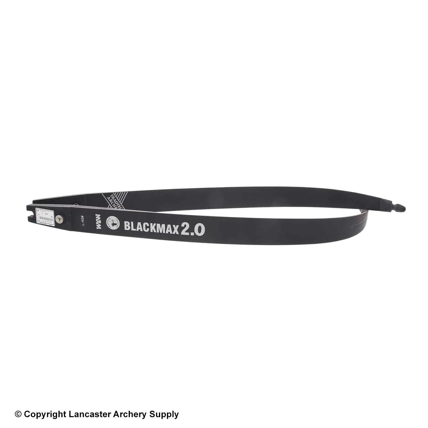 TradTech Black Max 2.0 Glass/Wood Recurve Limbs (Open Box X1031244)