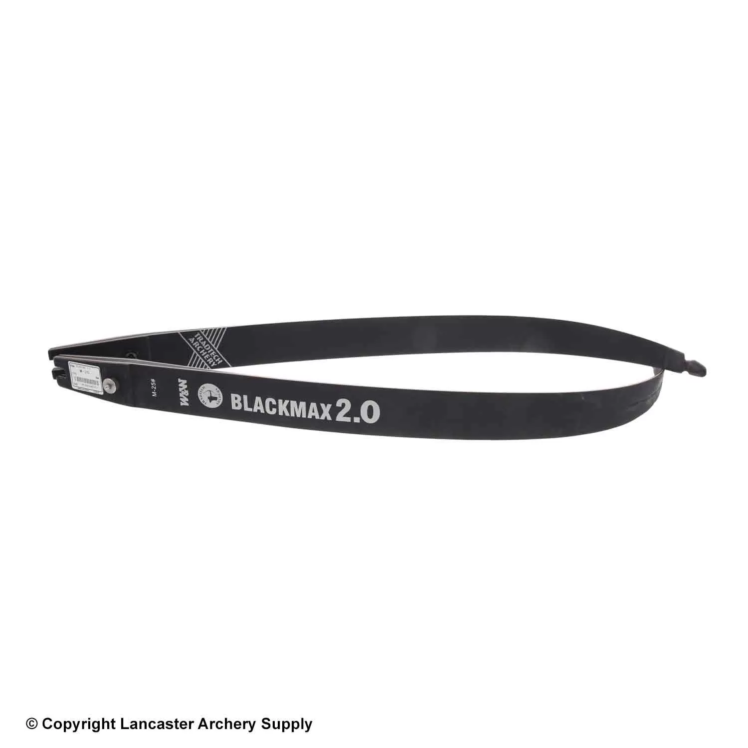 TradTech Black Max 2.0 Glass/Wood Recurve Limbs (Open Box X1031262)