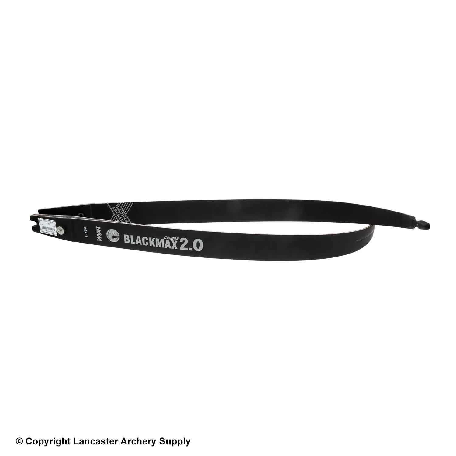 TradTech Black Max 2.0 Carbon/Wood Recurve Limbs (Open Box X1031579)