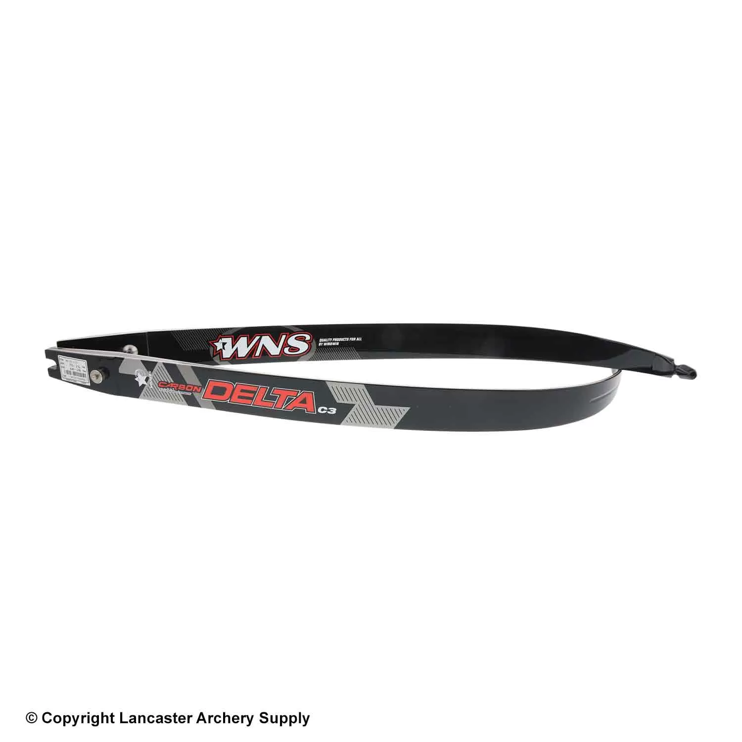 WNS Delta C3 Recurve Limbs (Open Box X1031601)