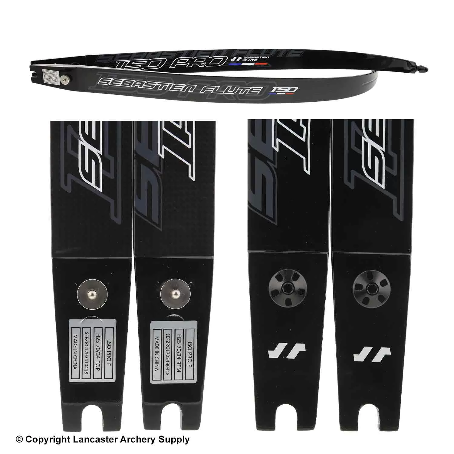 Sebastien Flute ISO Pro Carbon Foam ILF Recurve Limbs (Open Box X1031752) - Image 2