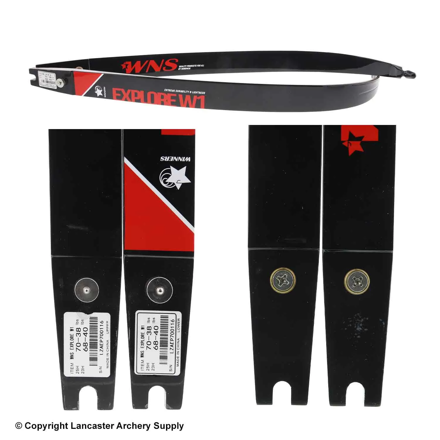 WNS Explore W1 Fiber Limbs (Open Box X1032007) - Image 2