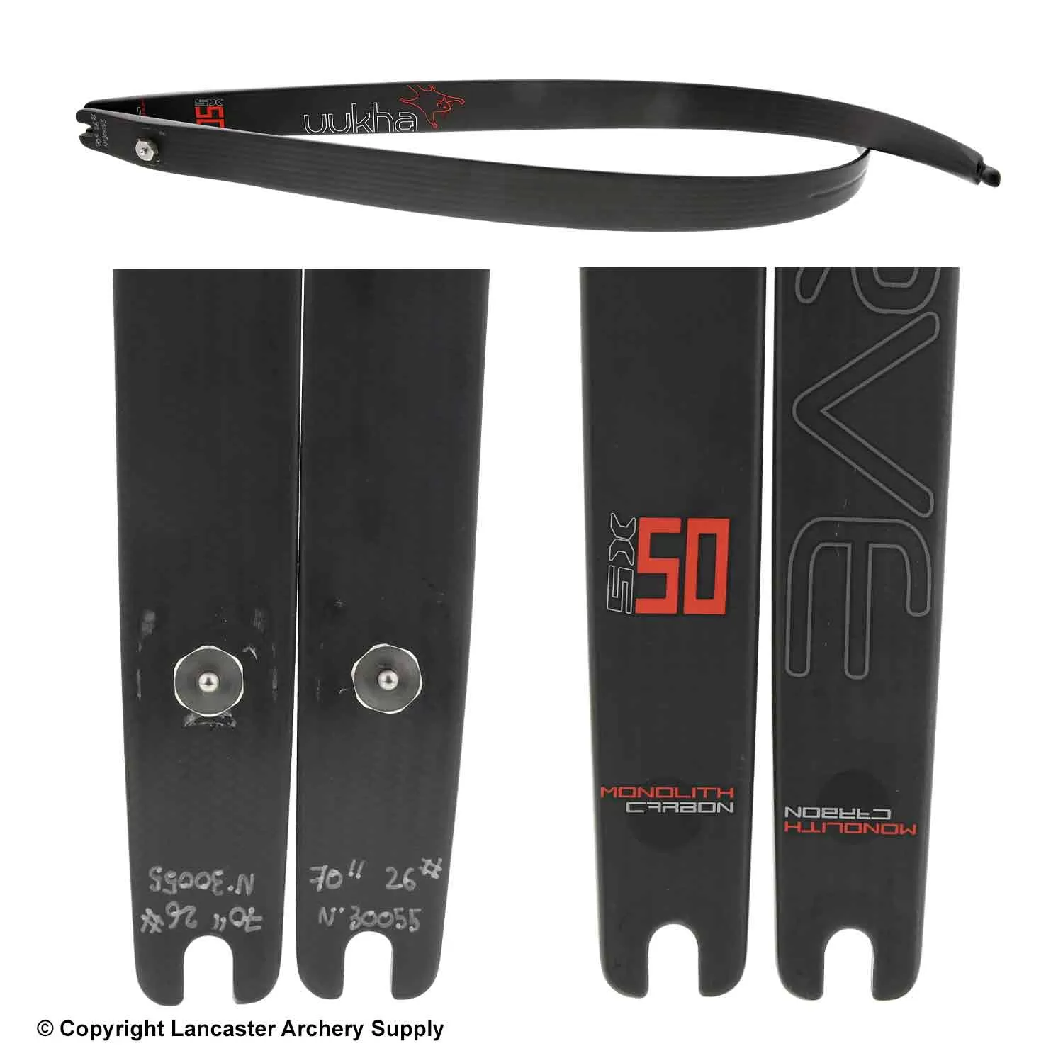 Uukha SX50 ILF Recurve Limbs (Open Box X1032083) - Image 2