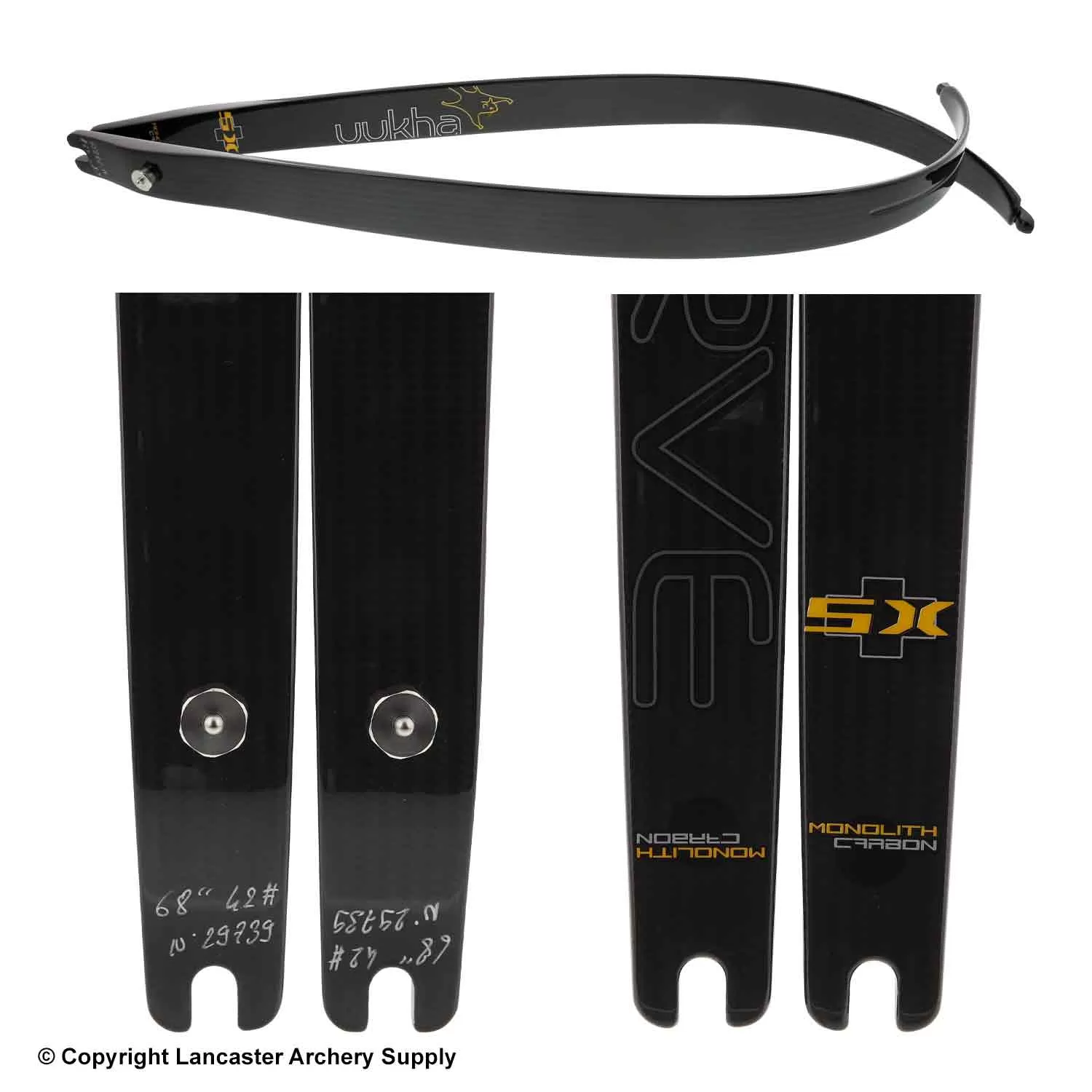 Uukha SX+ Monolith Carbon S-Curve Limbs (Clearance X1032325) - Image 2