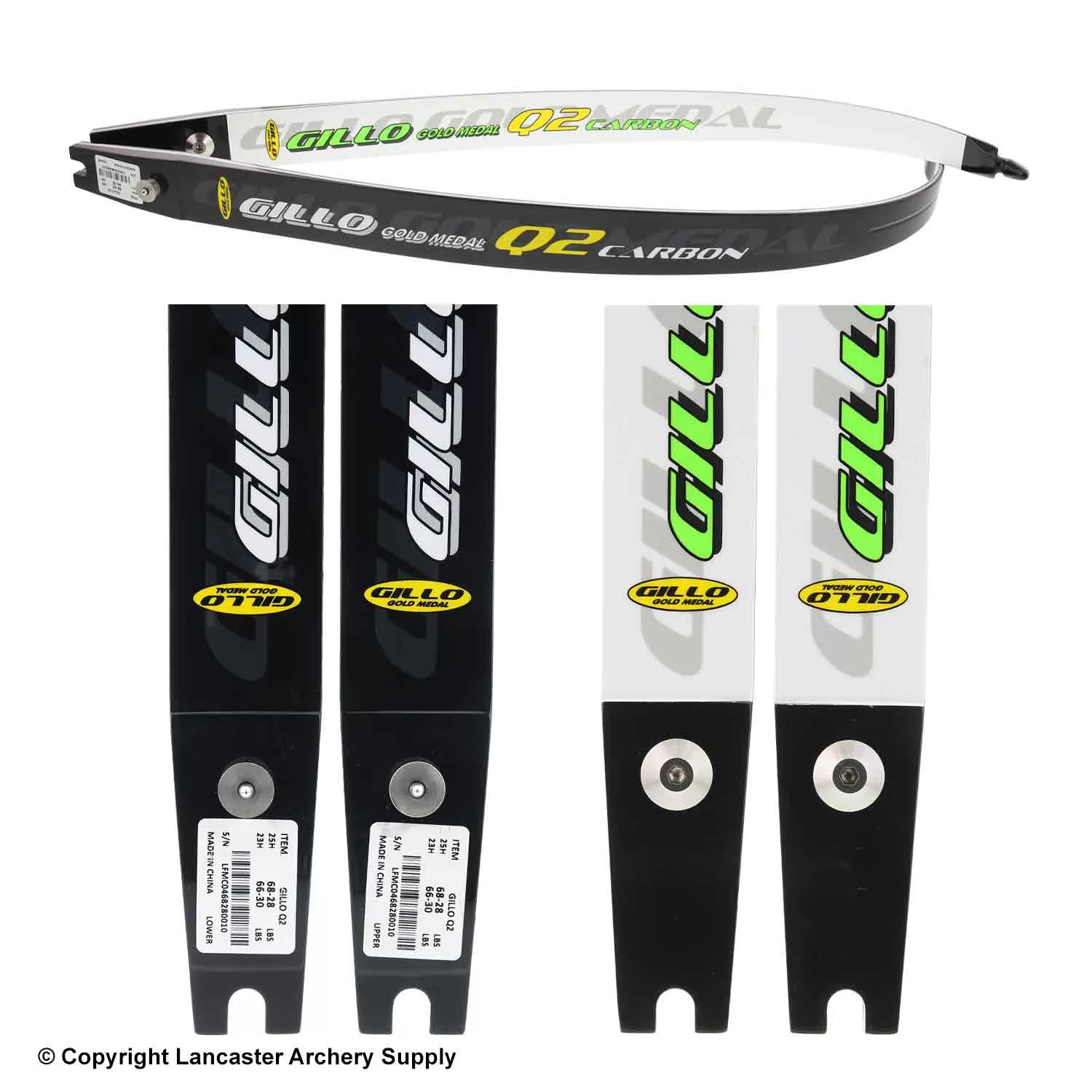 Gillo Q2 Recurve Limb (Open Box X1032730) - Image 2