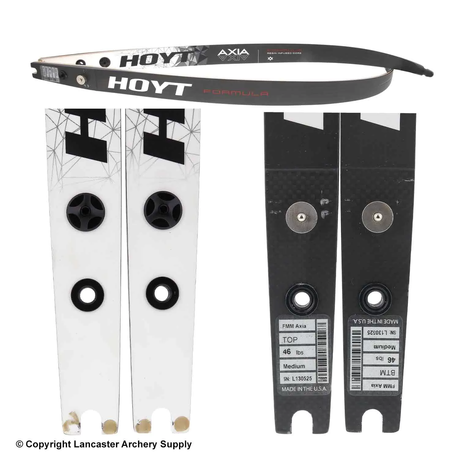 Hoyt Formula Carbon Axia Recurve Limbs (Open Box X1033355) - Image 2